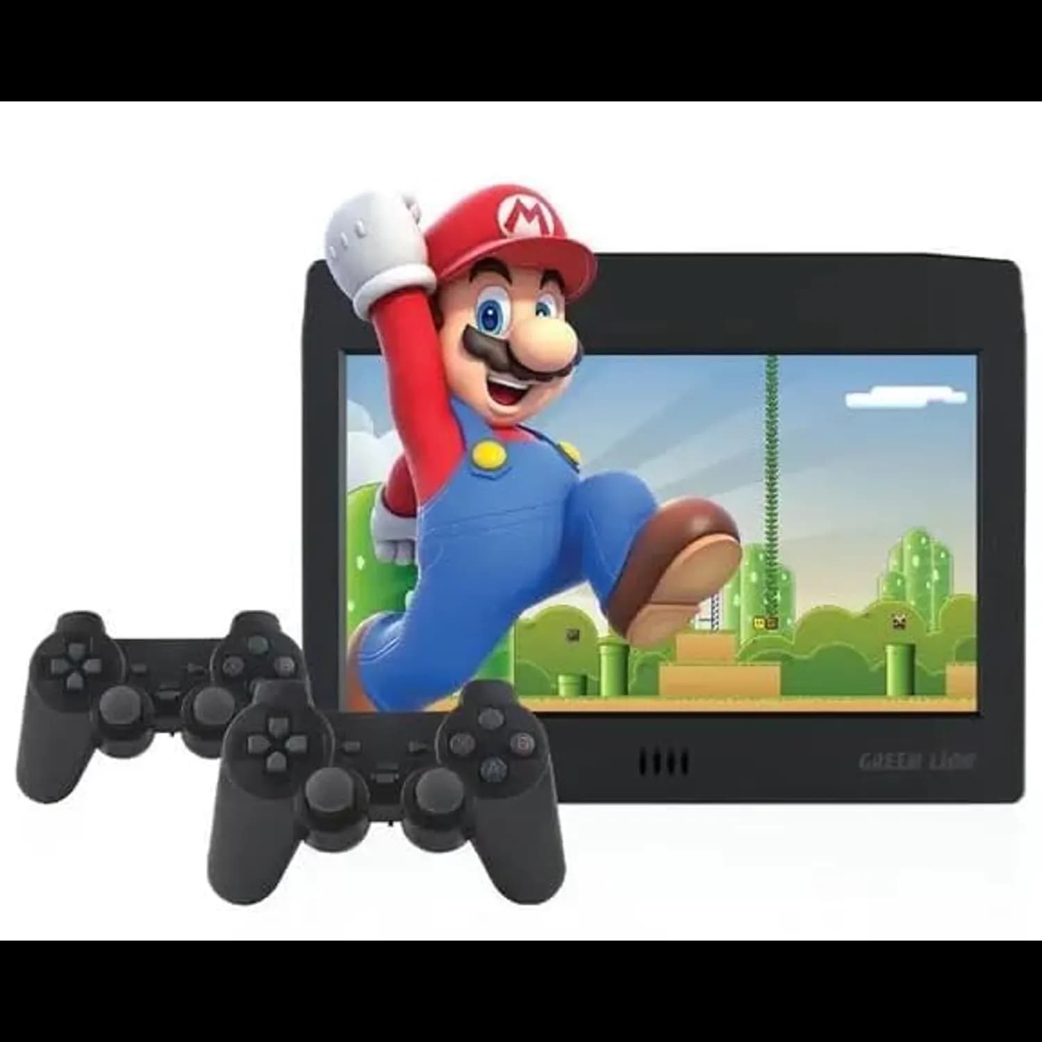 Green Lion Retro Gaming Console - 11inch TFT, 64GB, Black 3
