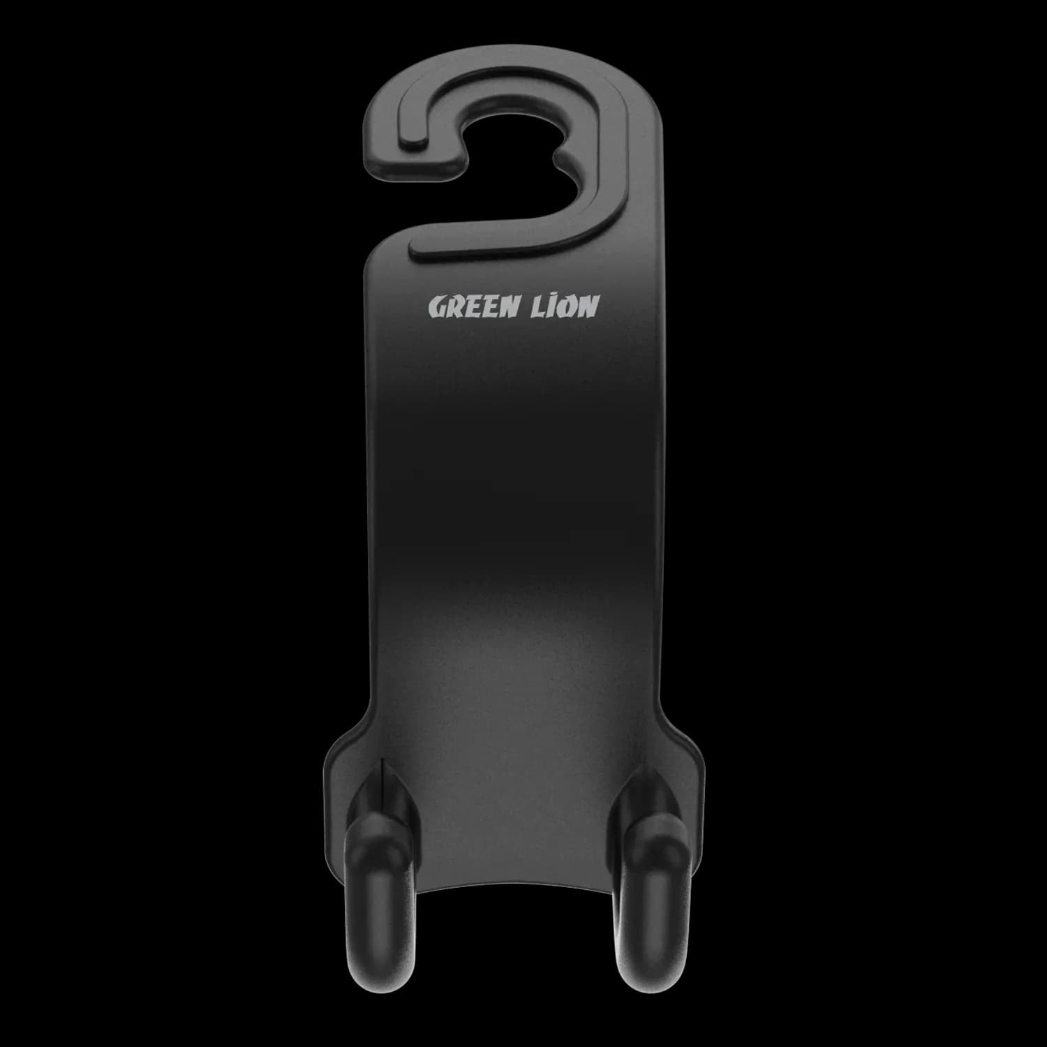 Green Lion Car Headrest Hooks - 8Kg Capacity, Black 2