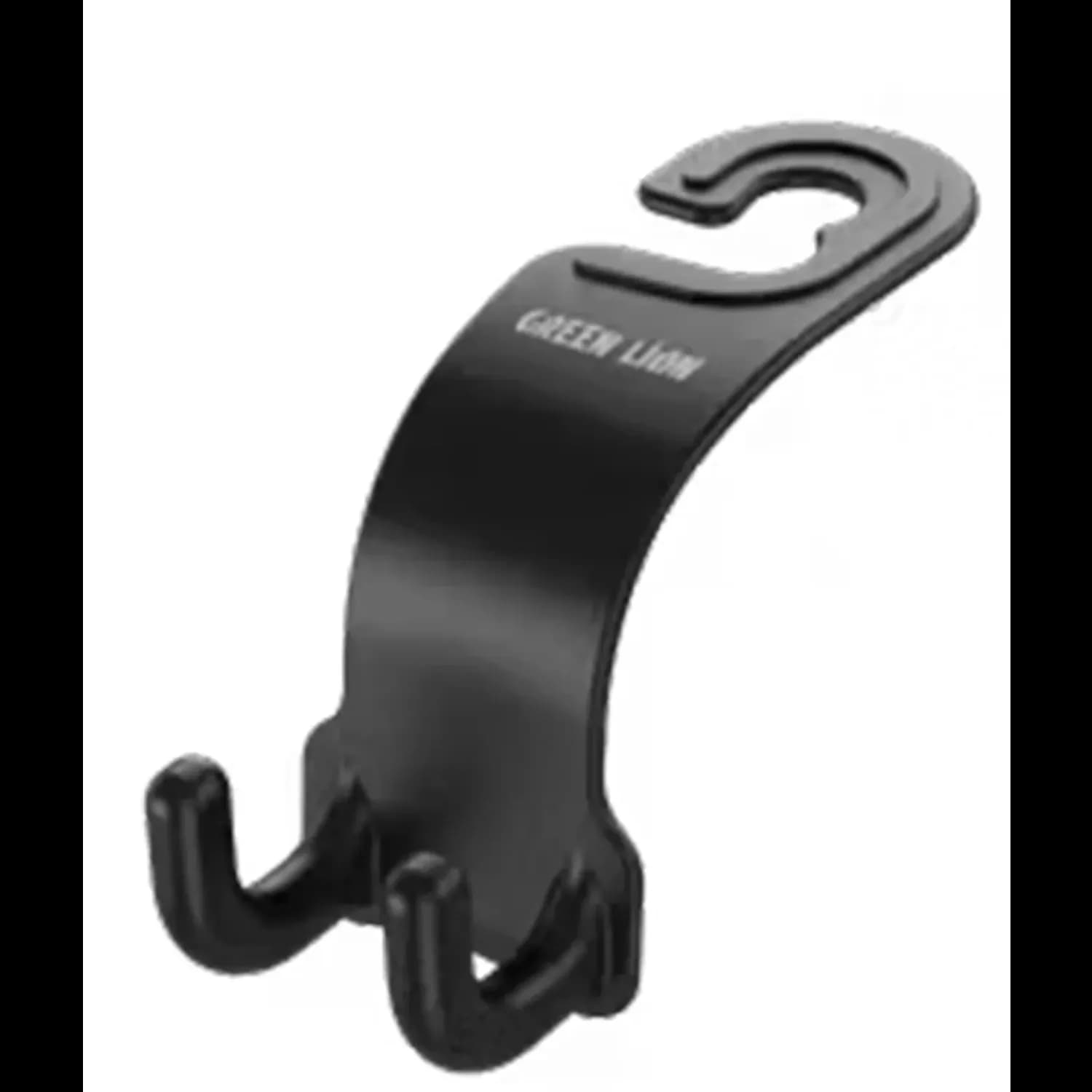 Green Lion Car Headrest Hooks - 8Kg Capacity, Black 1