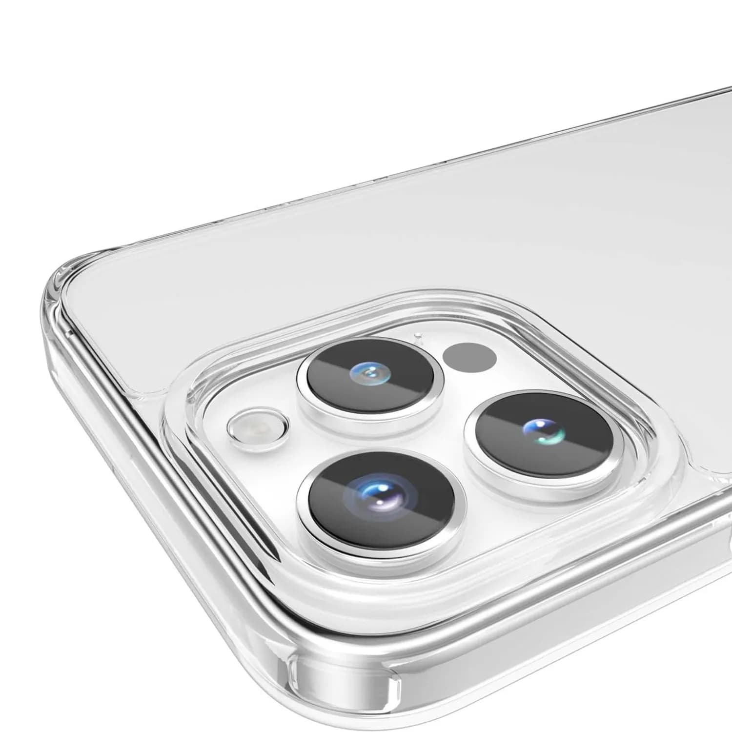 Green Lion iPhone 15 Pro Case - Clear, Shockproof Silicone 5