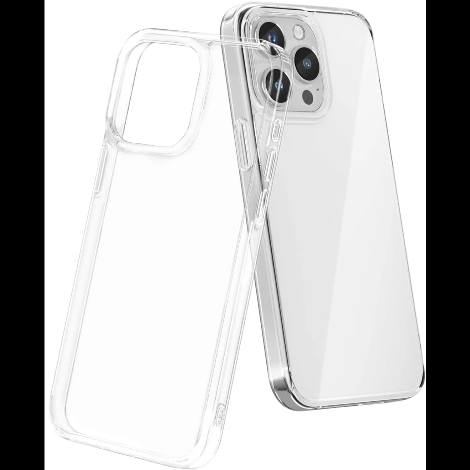 Green Lion iPhone 15 Pro Max Case - Clear, Shockproof Silicone 4