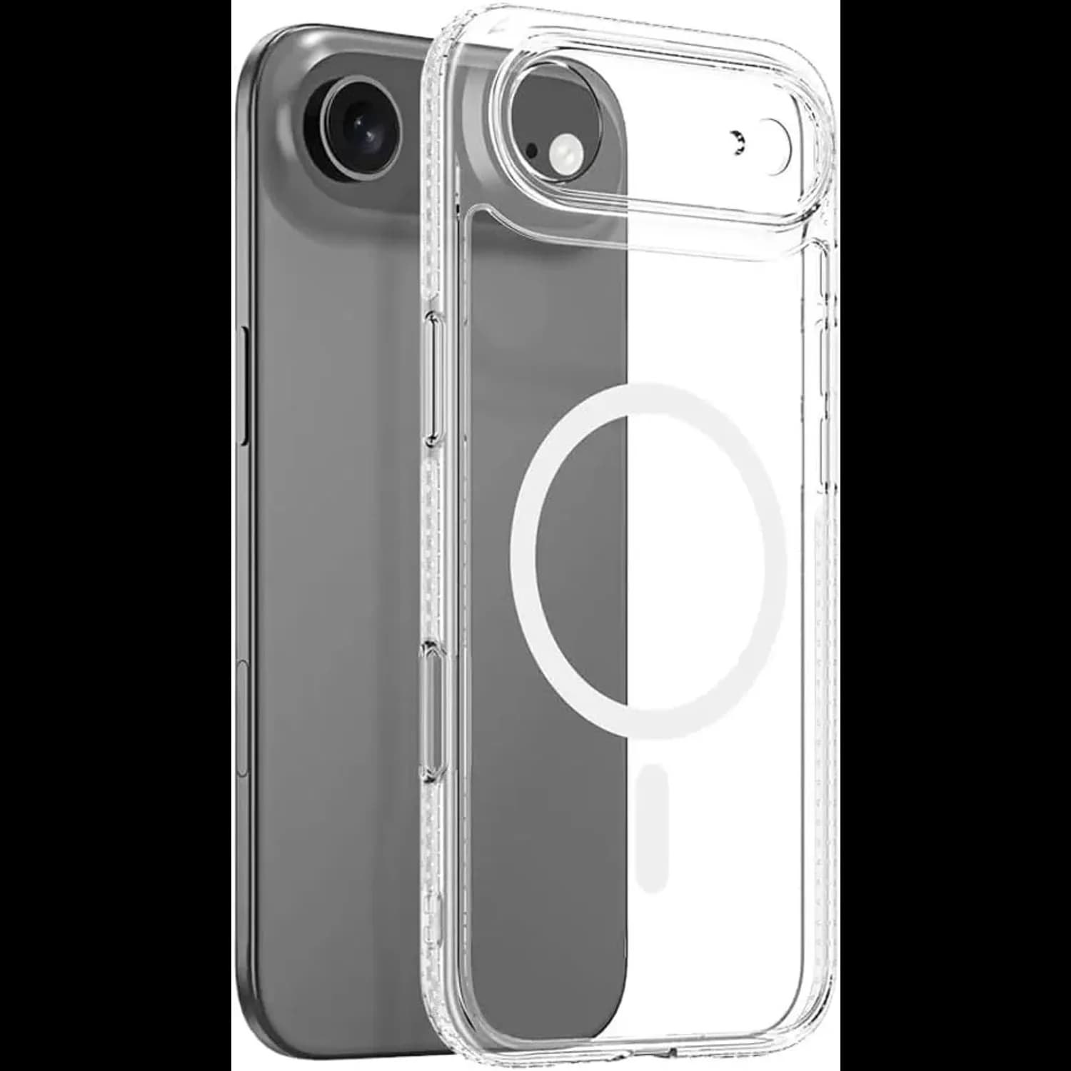 Green Lion iPhone 17 Air Case Hybrid Series - Magnetic, Clear