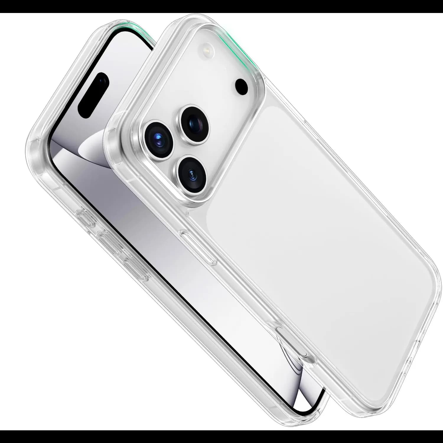 Green Lion iPhone 17 Pro Case Hybrid Series - Magnetic, Clear 1