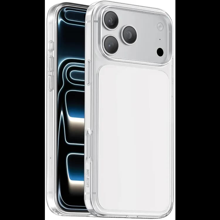 Green Lion Crystal Clear Case for iPhone 18 Pro Max/17 Pro Max