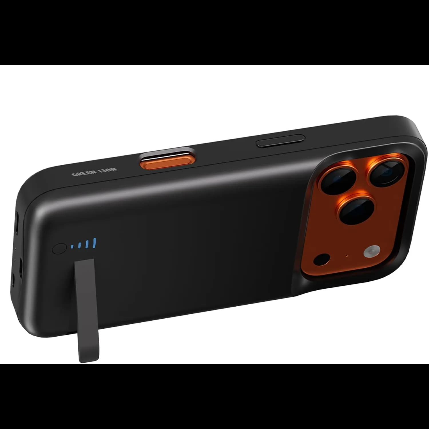 Green Lion Volt Case iPhone 17 Pro Max - 6000mAh Power Bank, Black 4