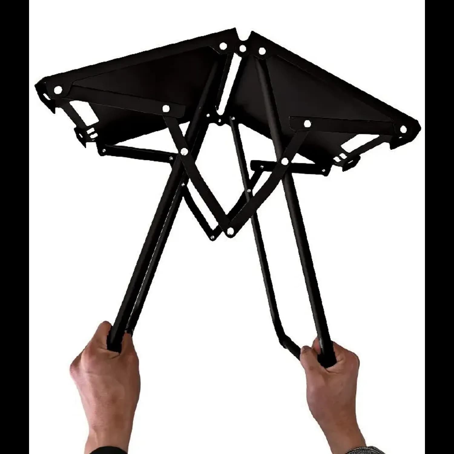 Green Lion Camping Table - Lightweight Foldable, Black 4