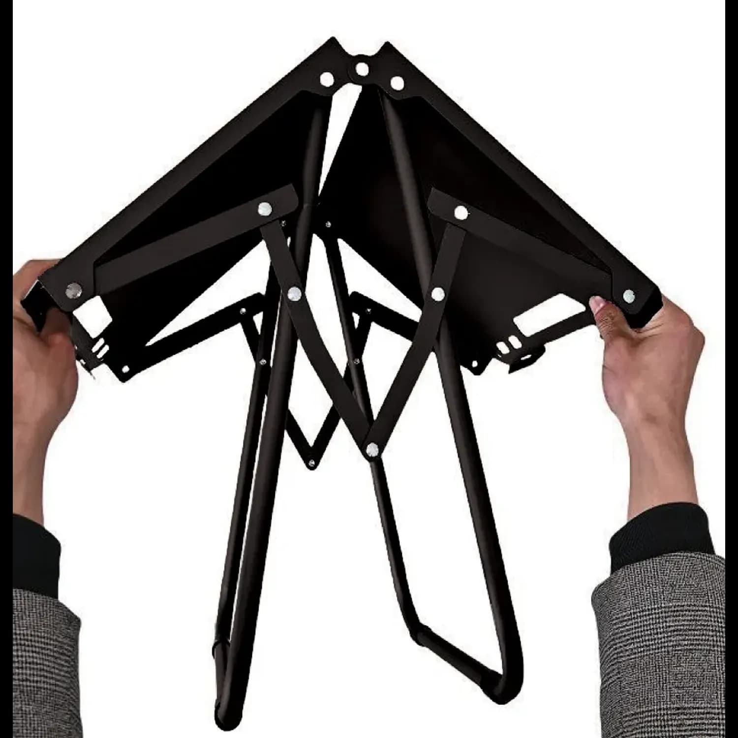 Green Lion Camping Table - Lightweight Foldable, Black 5