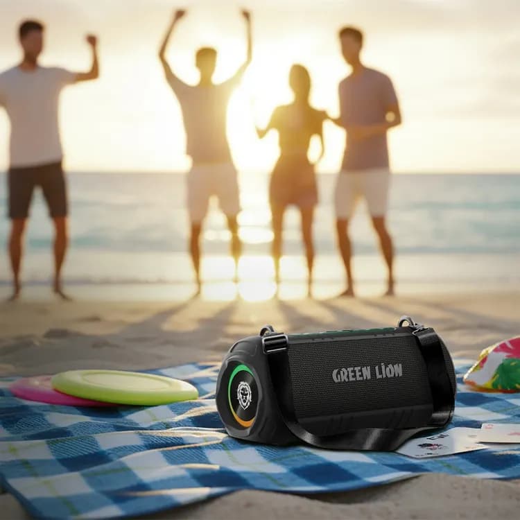 Green Lion Portable Speaker DENALI 20 - 20W, Black 2