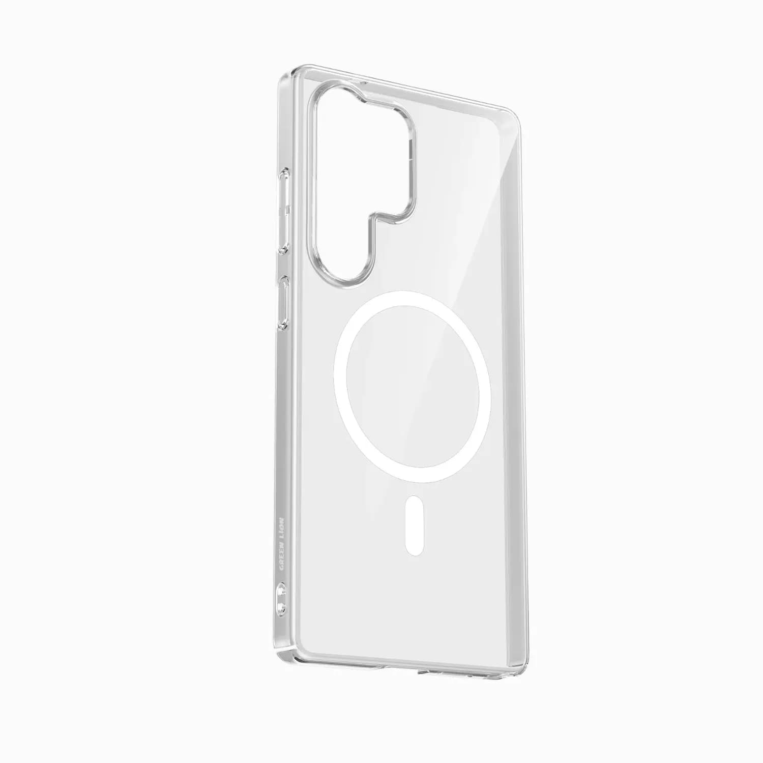Green Lion Case Samsung Galaxy S25 Ultra - Magsafe Compatible, Clear 1