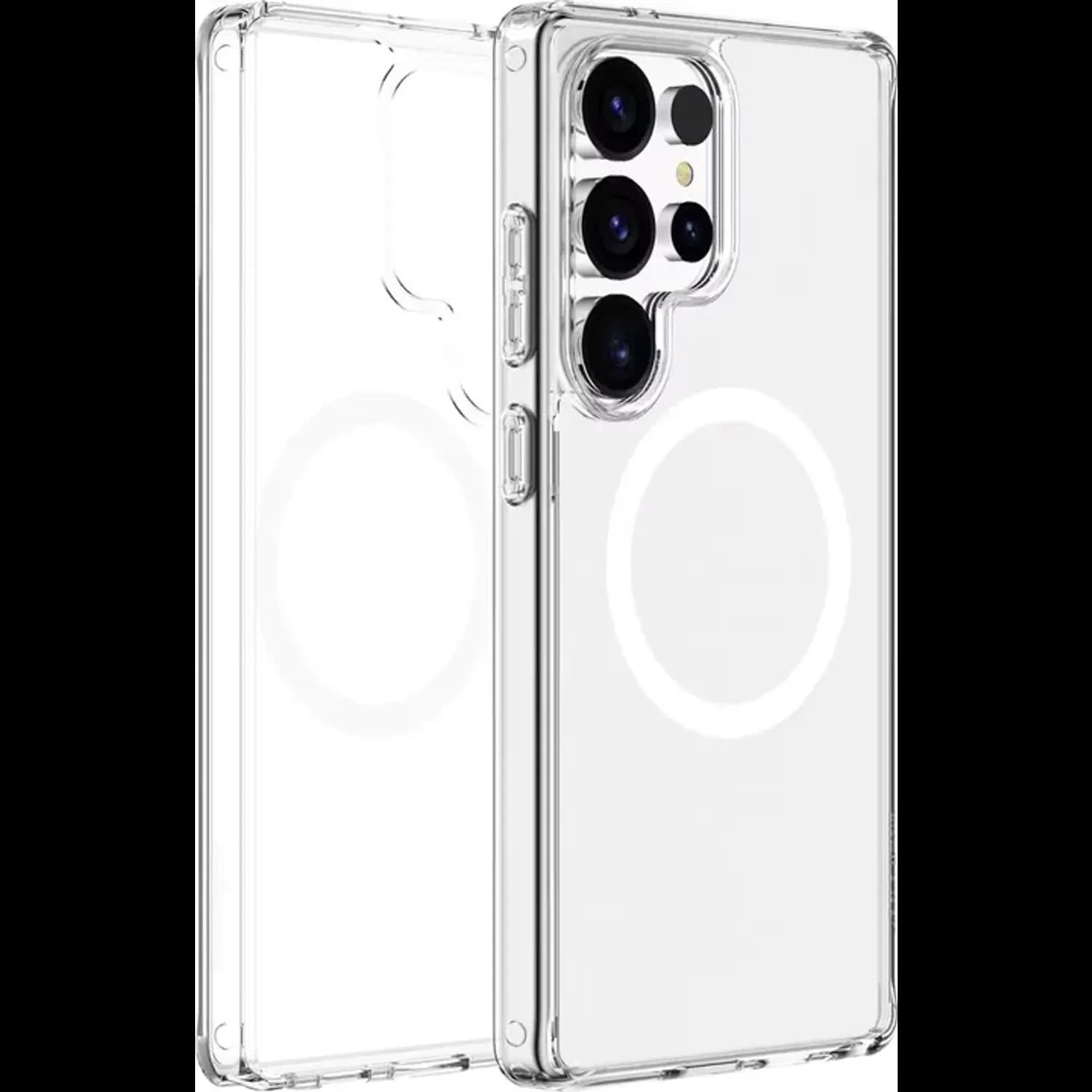 Green Lion Case S26 Ultra - Magnetic, Clear, Anti-Yellowing