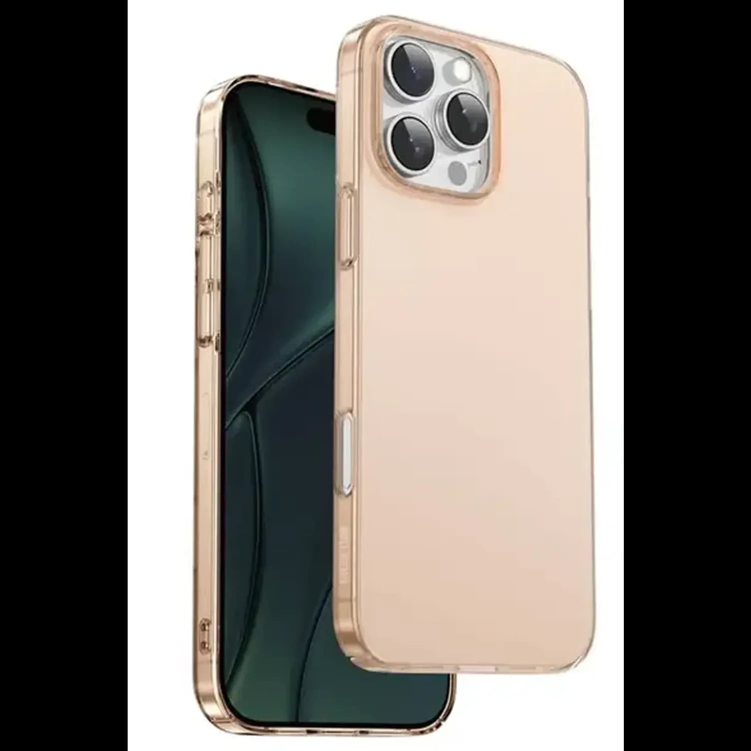 Green Lion iPhone 16 Pro Case - Military-Grade Drop Protection, Desert Titanium 3