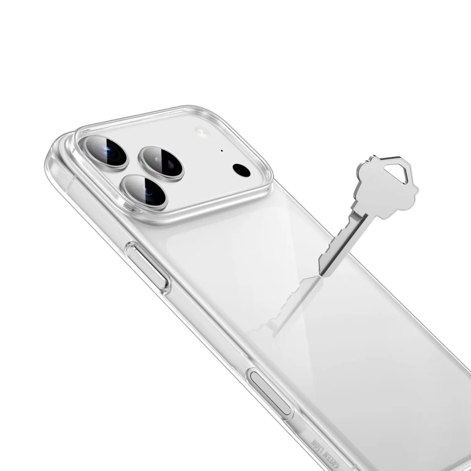 Green Lion iPhone 17 Case Delgado - Camera Protection, Clear 5