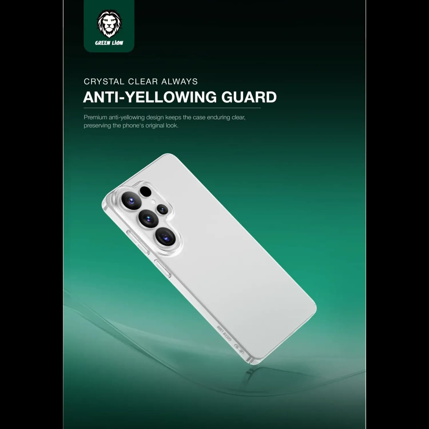 Green Lion PC Case S26 Ultra - Anti-Scratch, Clear 2