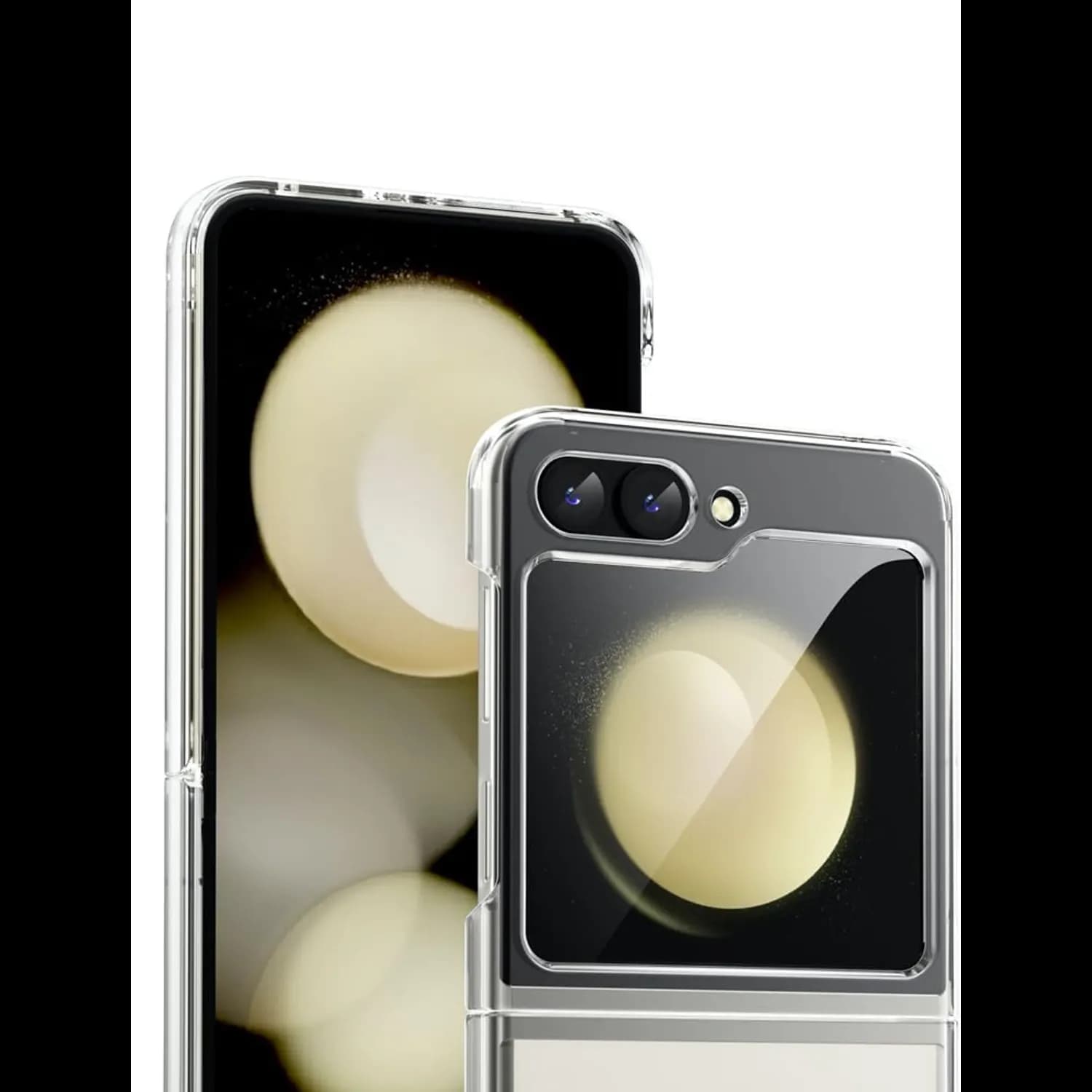 Green Lion Clear Case Galaxy Z Fold 6 - Anti-Microbial, Camera Protection 1