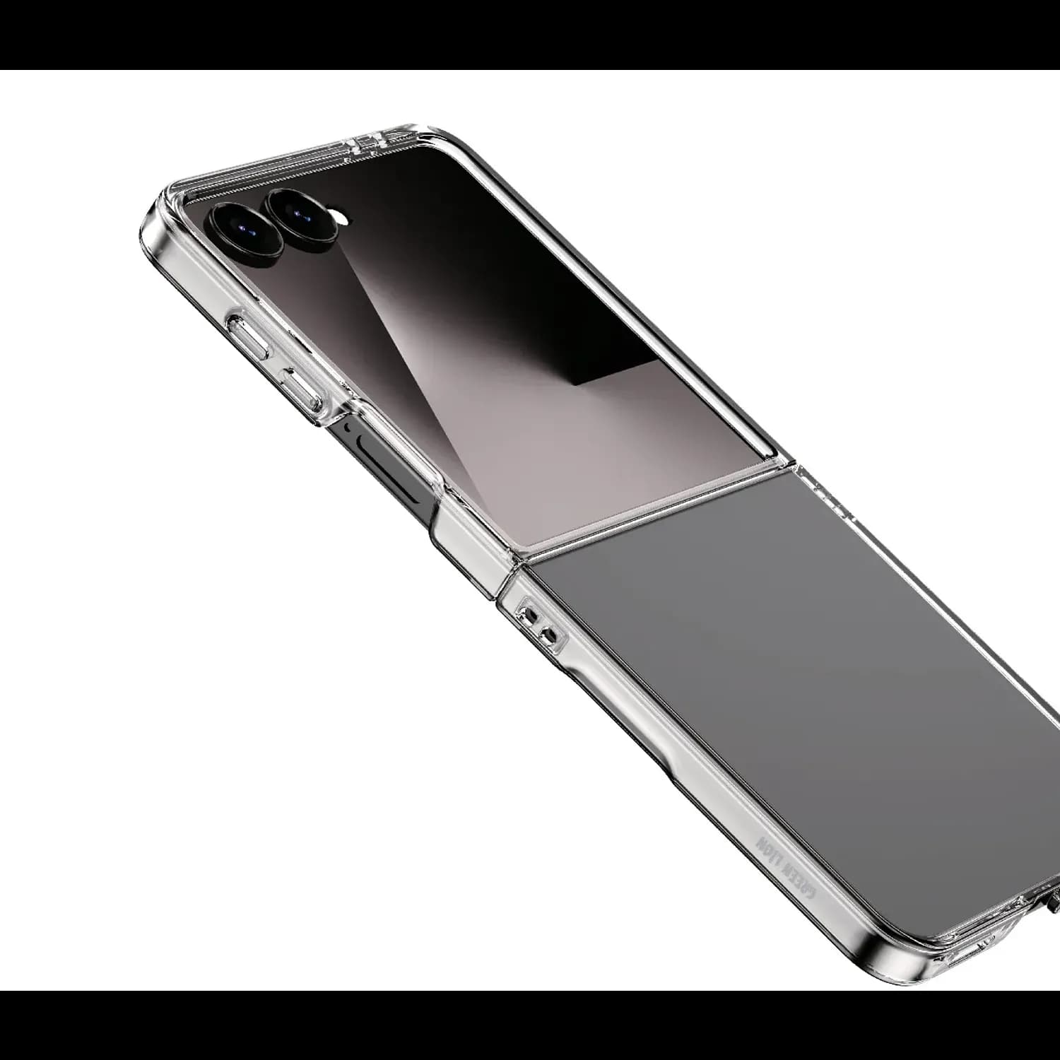 Green Lion Phone Case Samsung Z Flip 7 - Clear PC Slim Fit 1 Green Lion Phone Case Samsung Z Flip 7 - Clear PC Slim Fit 1