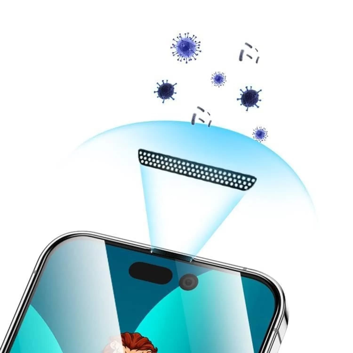 Green Lion Screen Protector iPhone 16 Pro Max 6.9" - PET HD, Clear 3