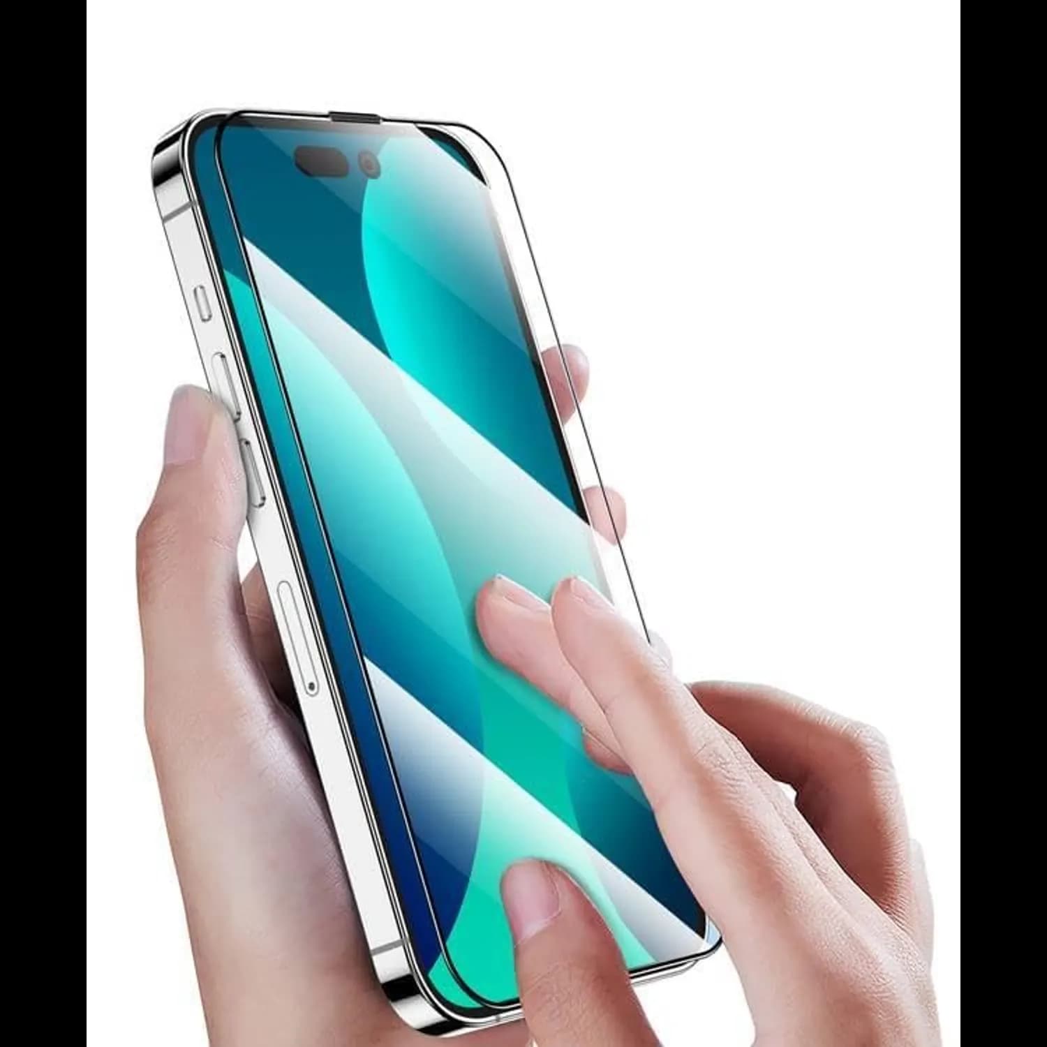 Green Lion Screen Protector iPhone 16 Pro Max 6.9" - PET HD, Clear 4