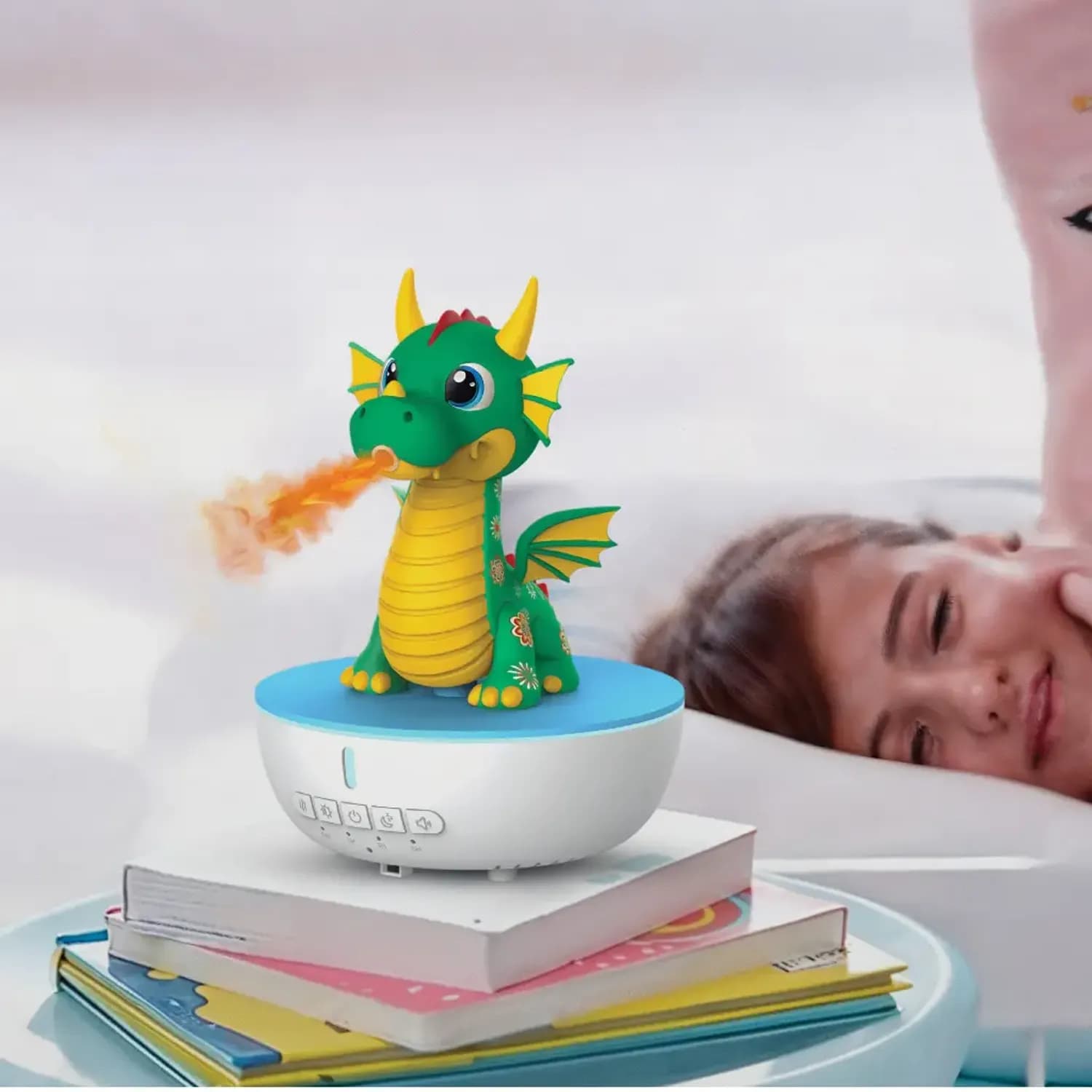 Green Lion Aroma Diffuser - Dragon Mist, Green 2