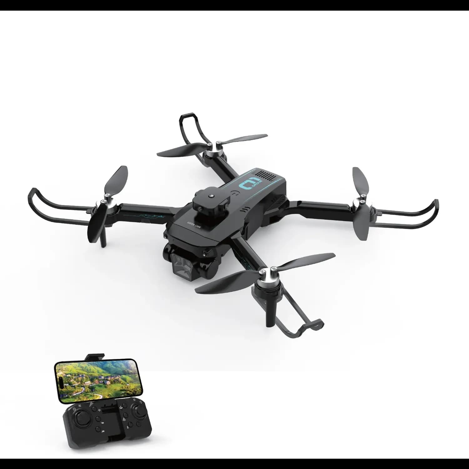 Green Lion Drone - Camera, Obstacle Avoidance, Gray 1