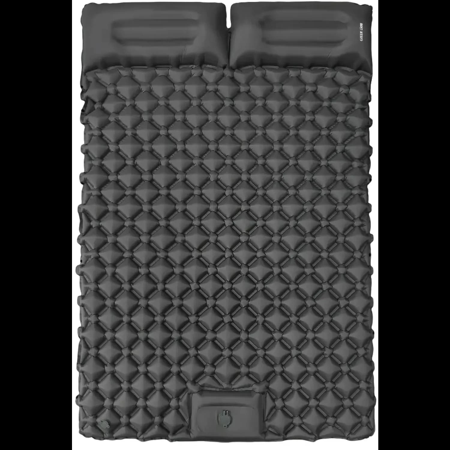 Green Lion Sleeping Pad - Double, Self-Inflating, Grey 1