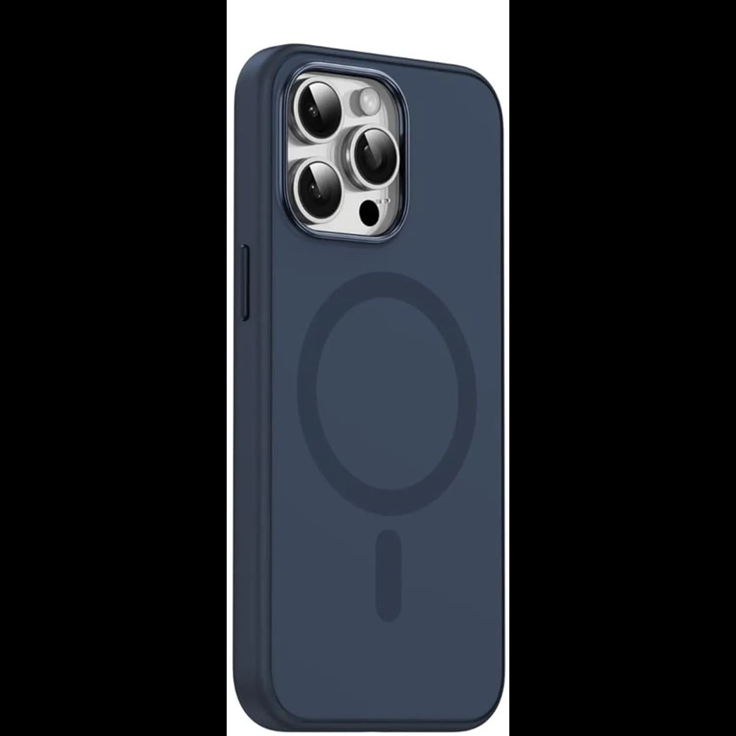 Green Lion Silicone Case iPhone 15 Pro - Duo Liquid, Dark Blue 1