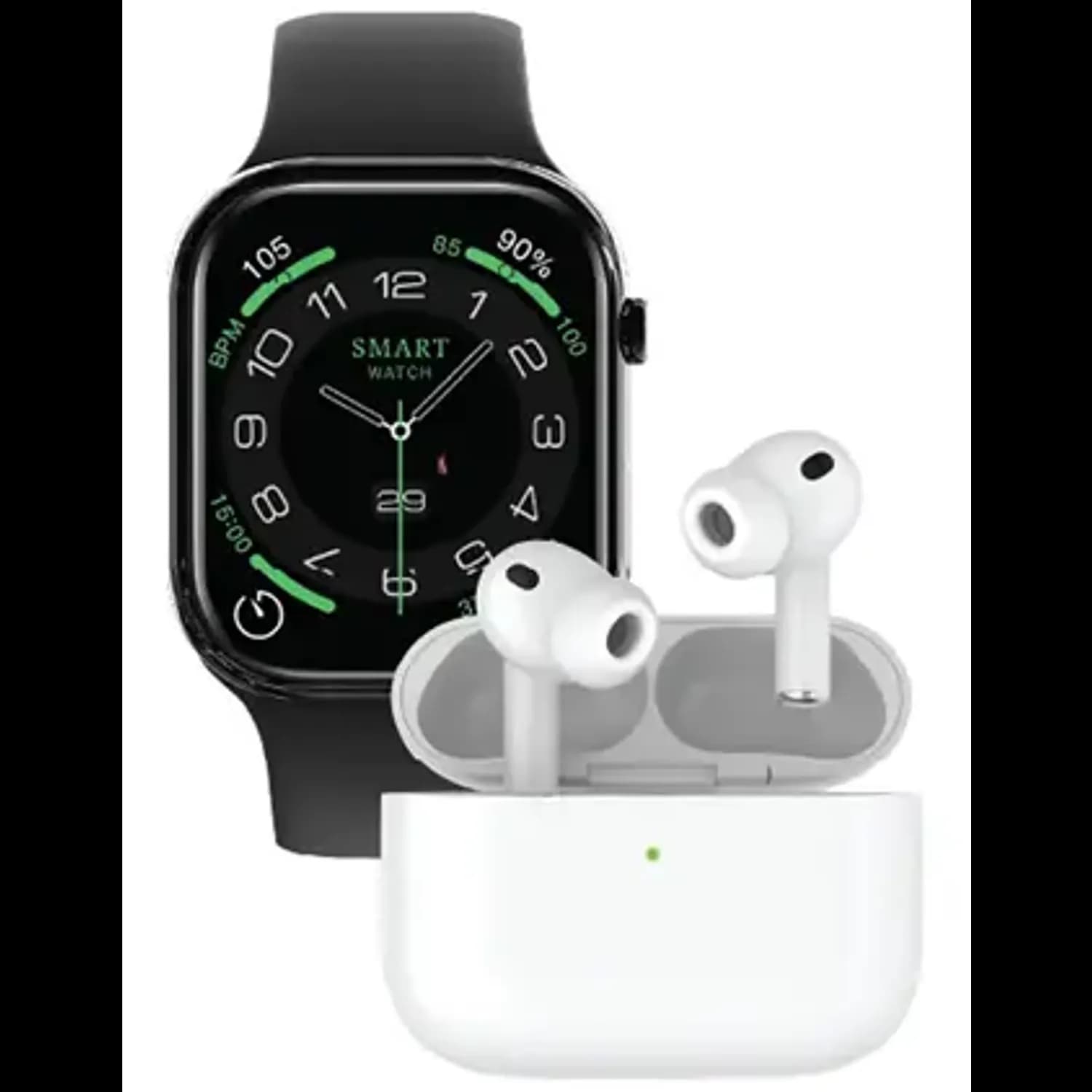 Green Lion Smart Watch Dynamic 3 Ultimate 46 & Earbuds Pro 3 - Black/White 1 Green Lion Smart Watch Dynamic 3 Ultimate 46 & Earbuds Pro 3 - Black/White 1