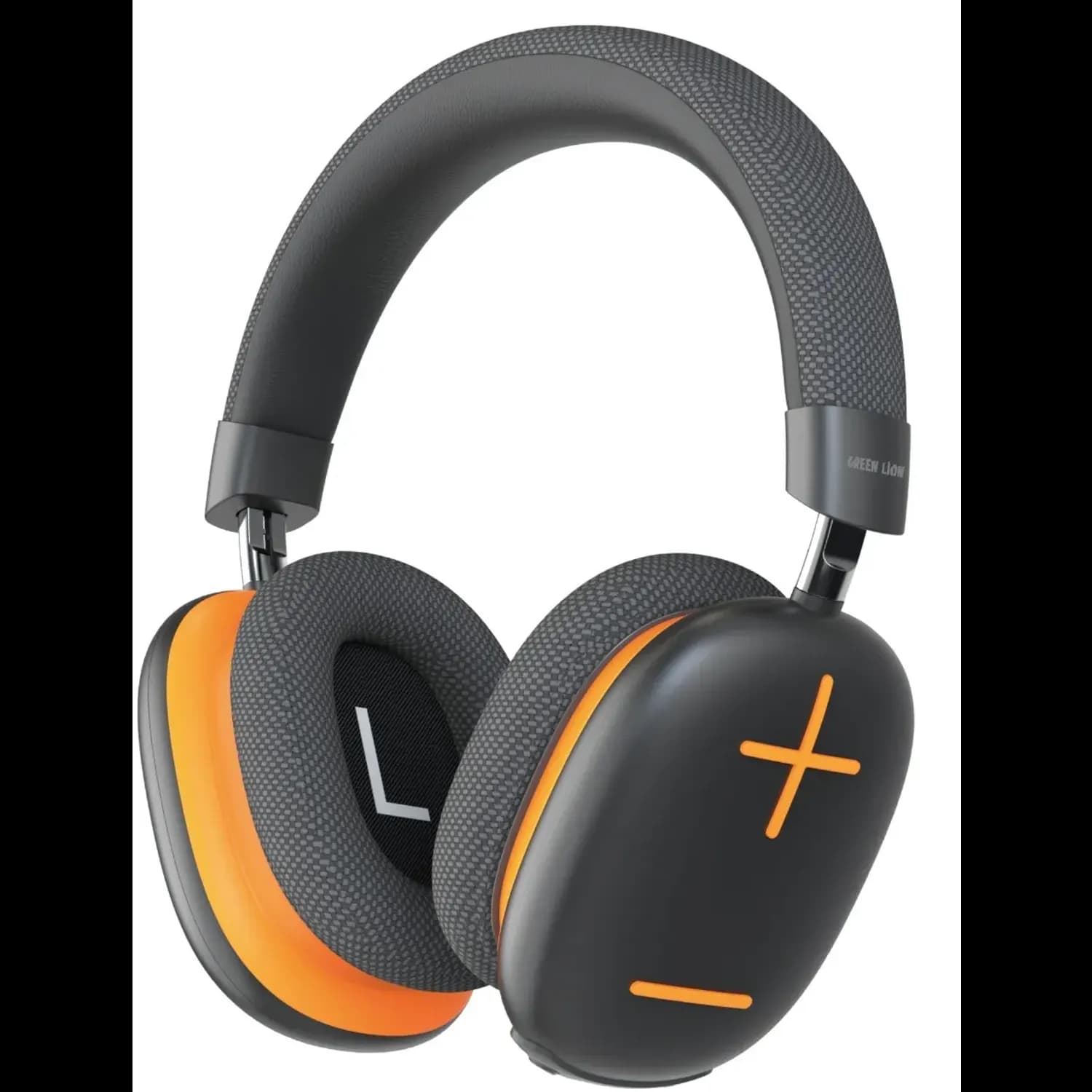 Green Lion Headphones Echo Max - Bluetooth 5.3, Black & Orange 1