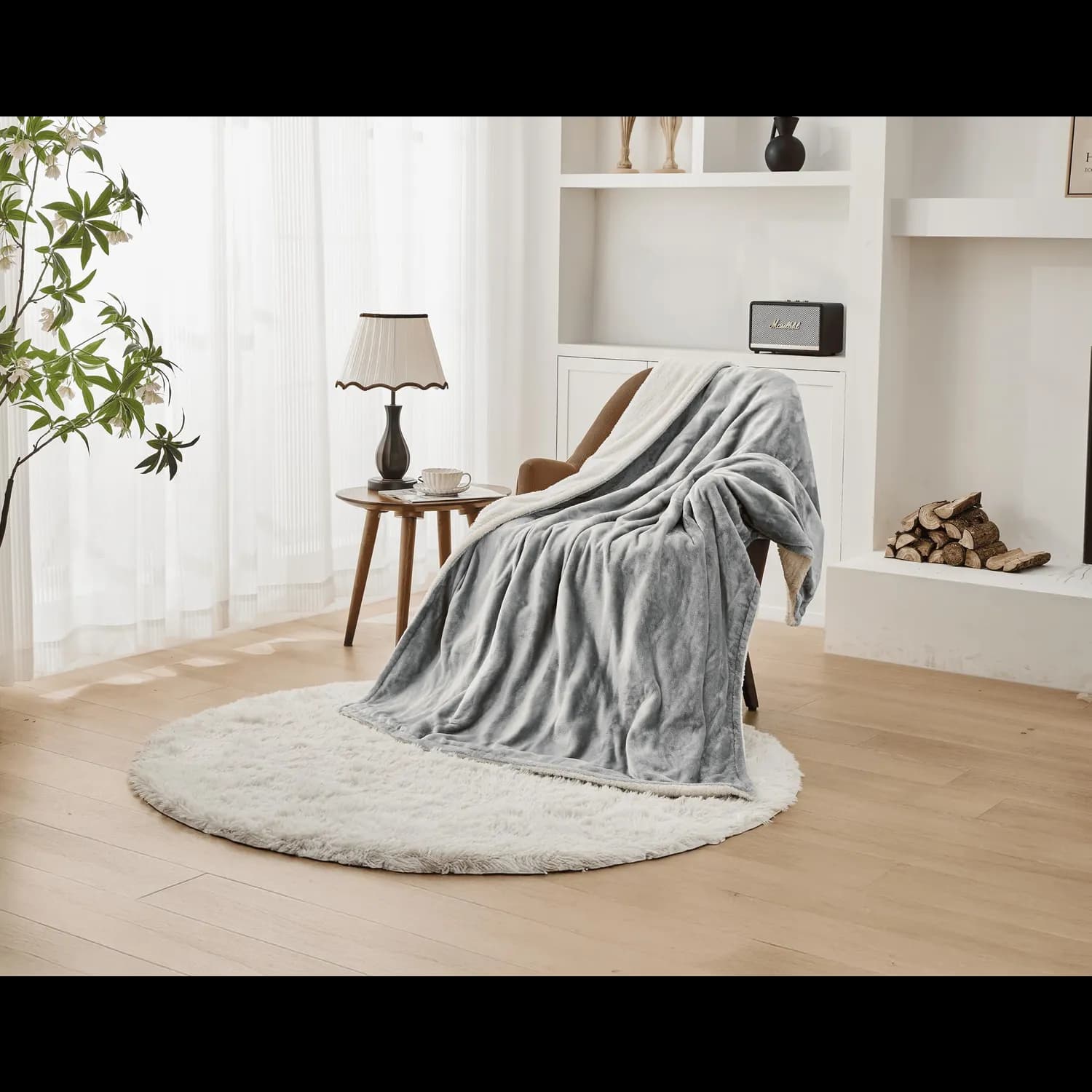 Green Lion Electric Heating Blanket - 9 Heat Settings, Gray 3