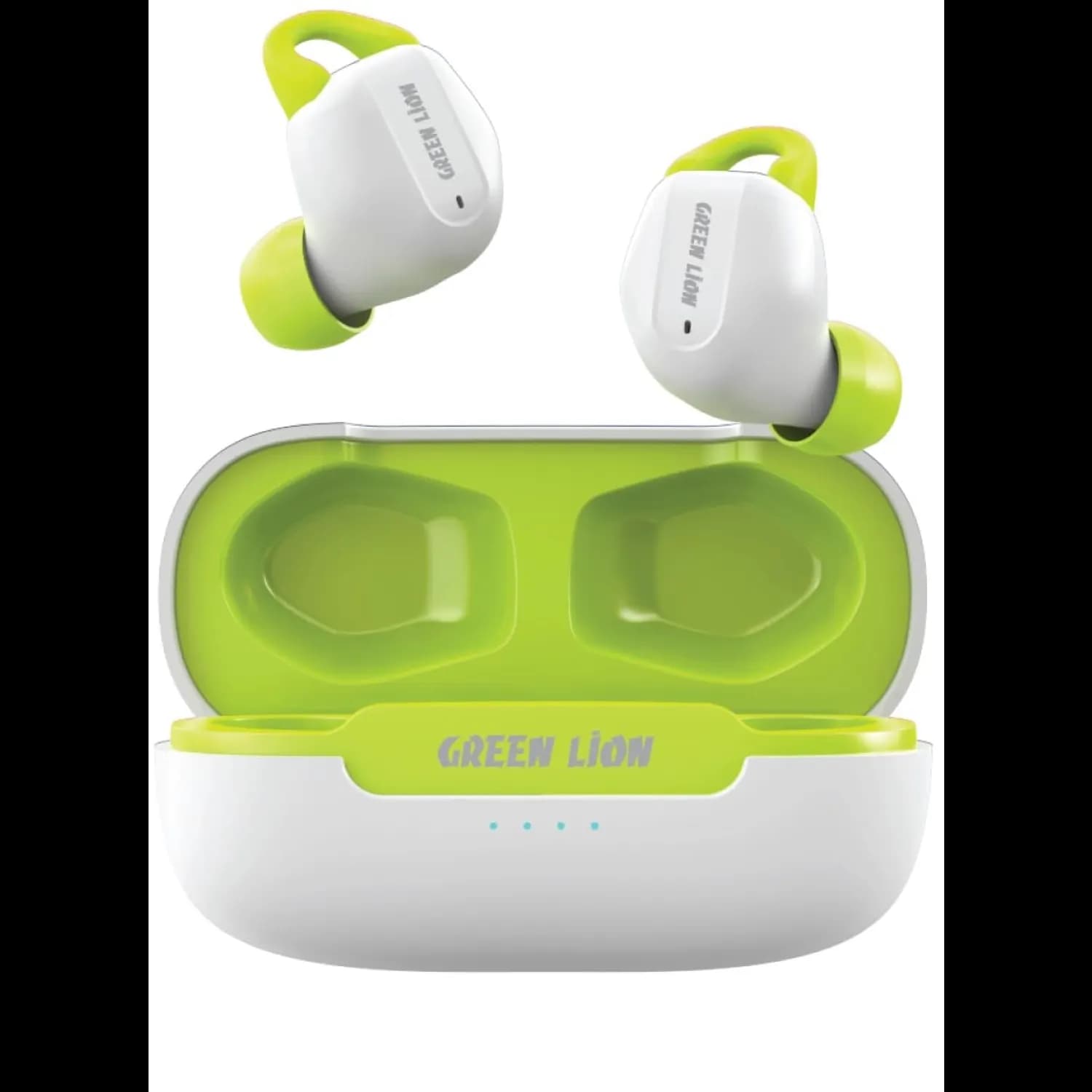 Green Lion Enduro Wireless Earbuds BT 5.3 - 6H Playtime, IPX5, Black/Green 1 Green Lion Enduro Wireless Earbuds BT 5.3 - 6H Playtime, IPX5, Black/Green 1