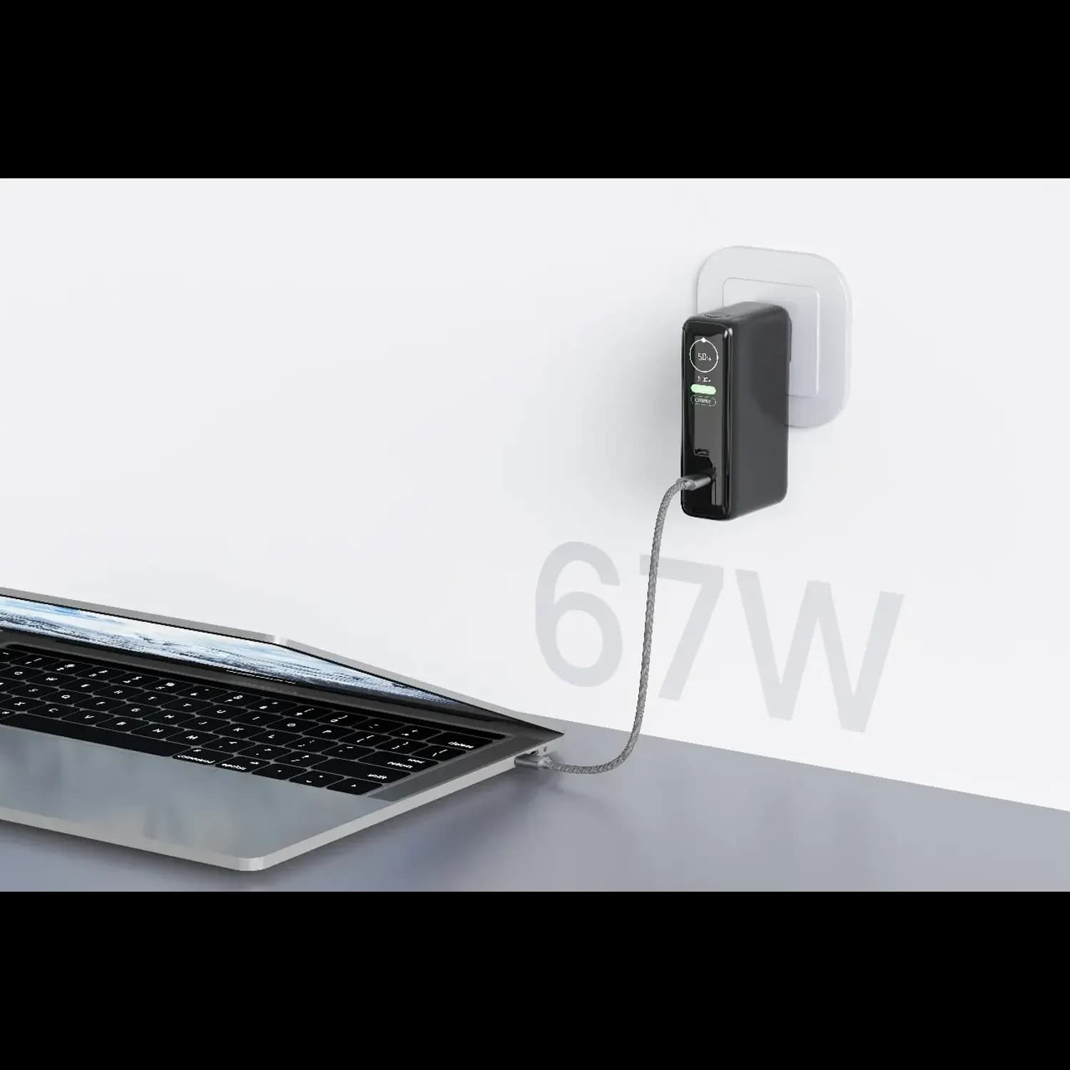 GREEN LION Power Bank - 10000mAh, Dual USB-C, Black 3