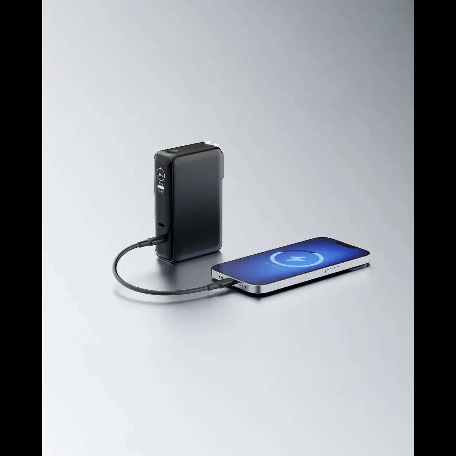 GREEN LION Power Bank - 10000mAh, Dual USB-C, Black 4