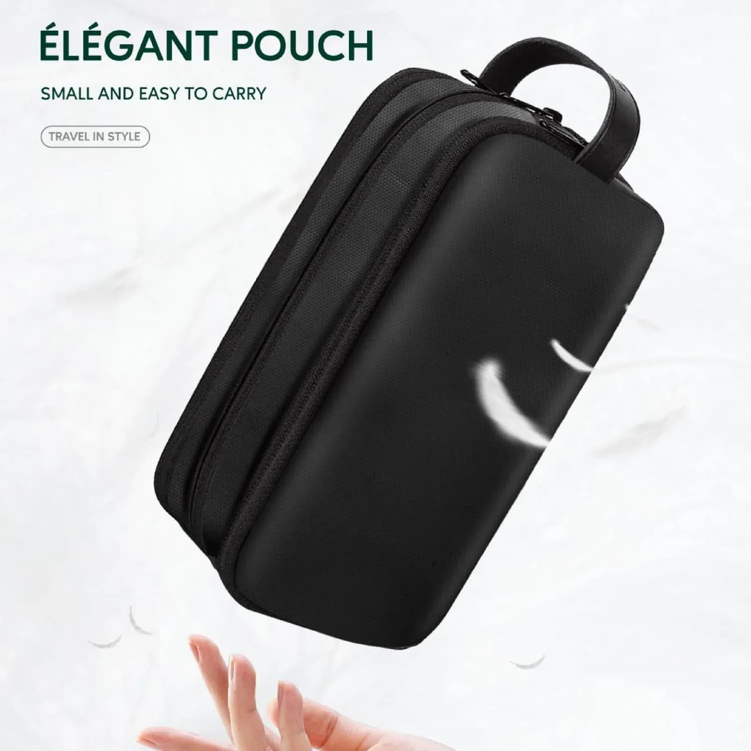 Green Lion Pouch - Waterproof, Black 3