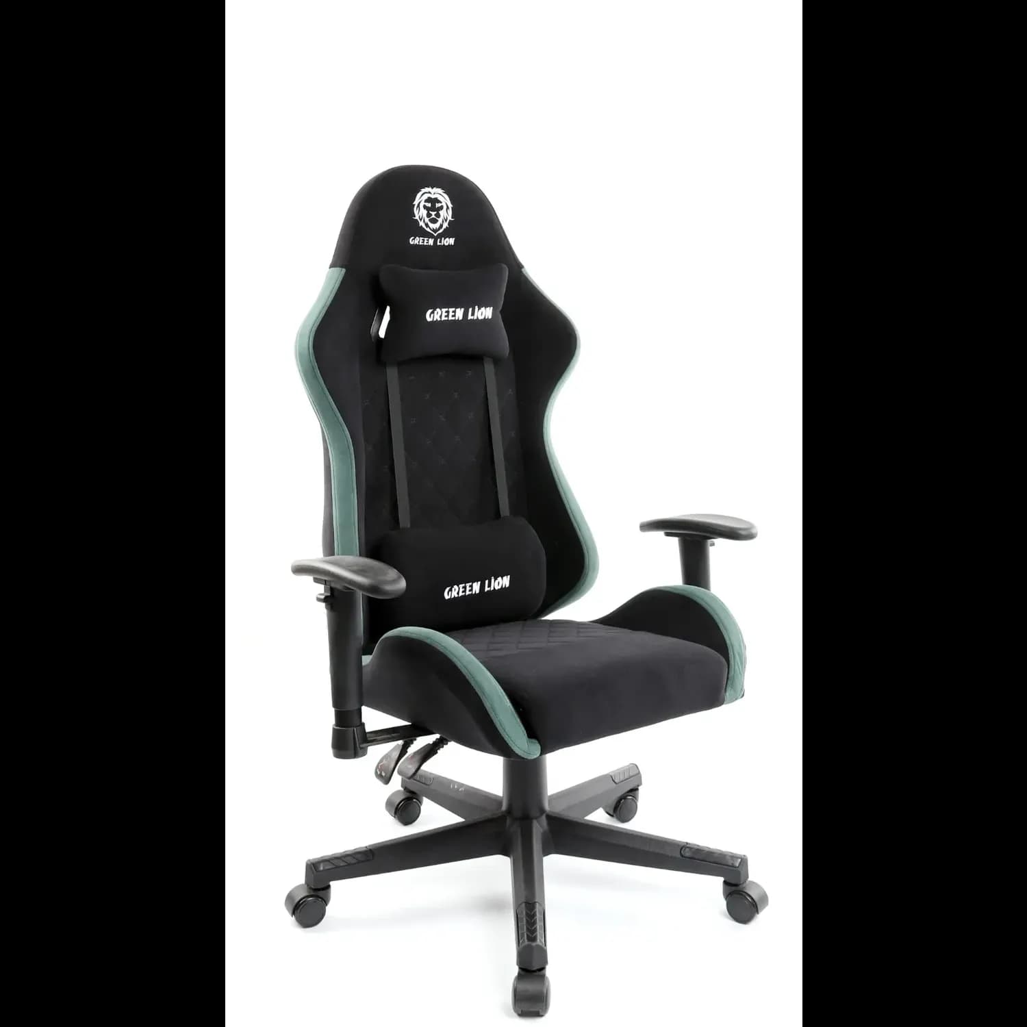 Green Lion Gaming Chair ERGO X GCX44 - 155° Recline, Green 1