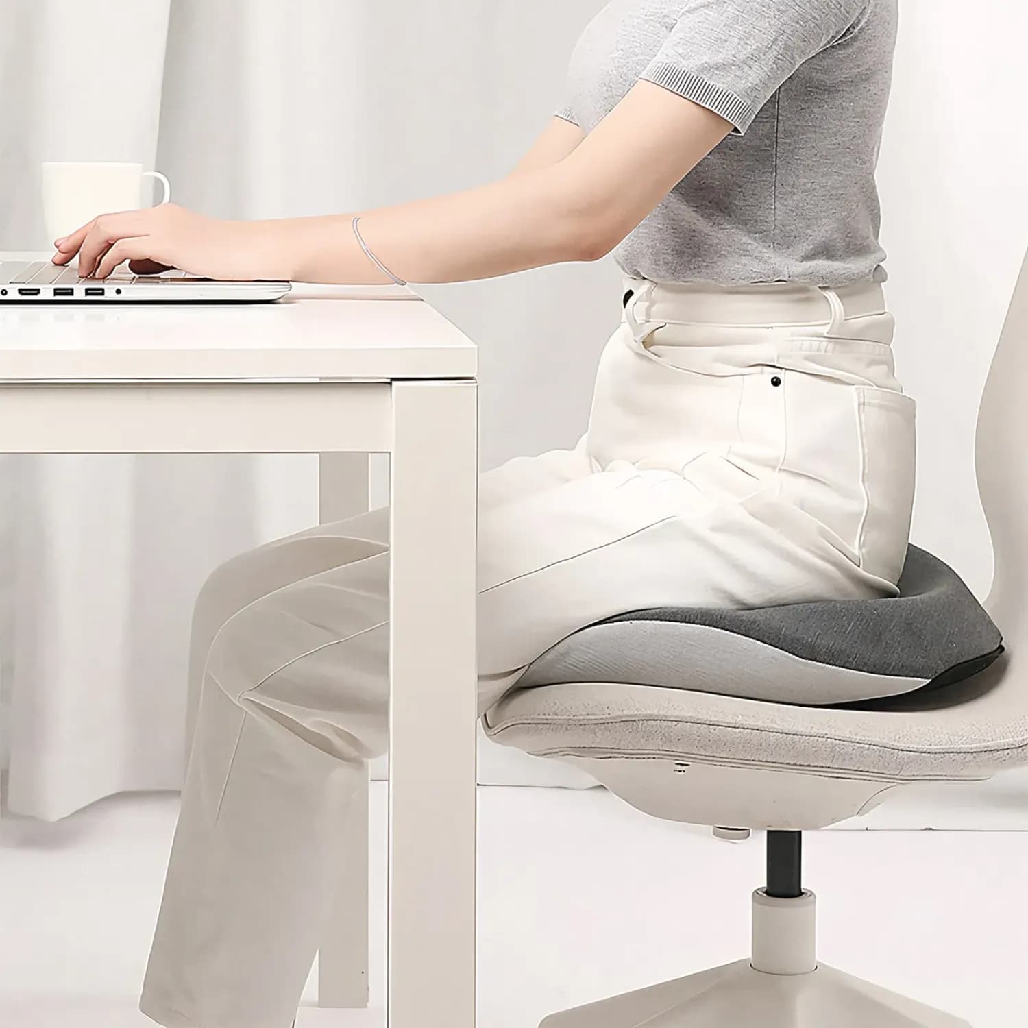 Green Lion Seat Cushion Ergoflex - Comfort, Gray 3