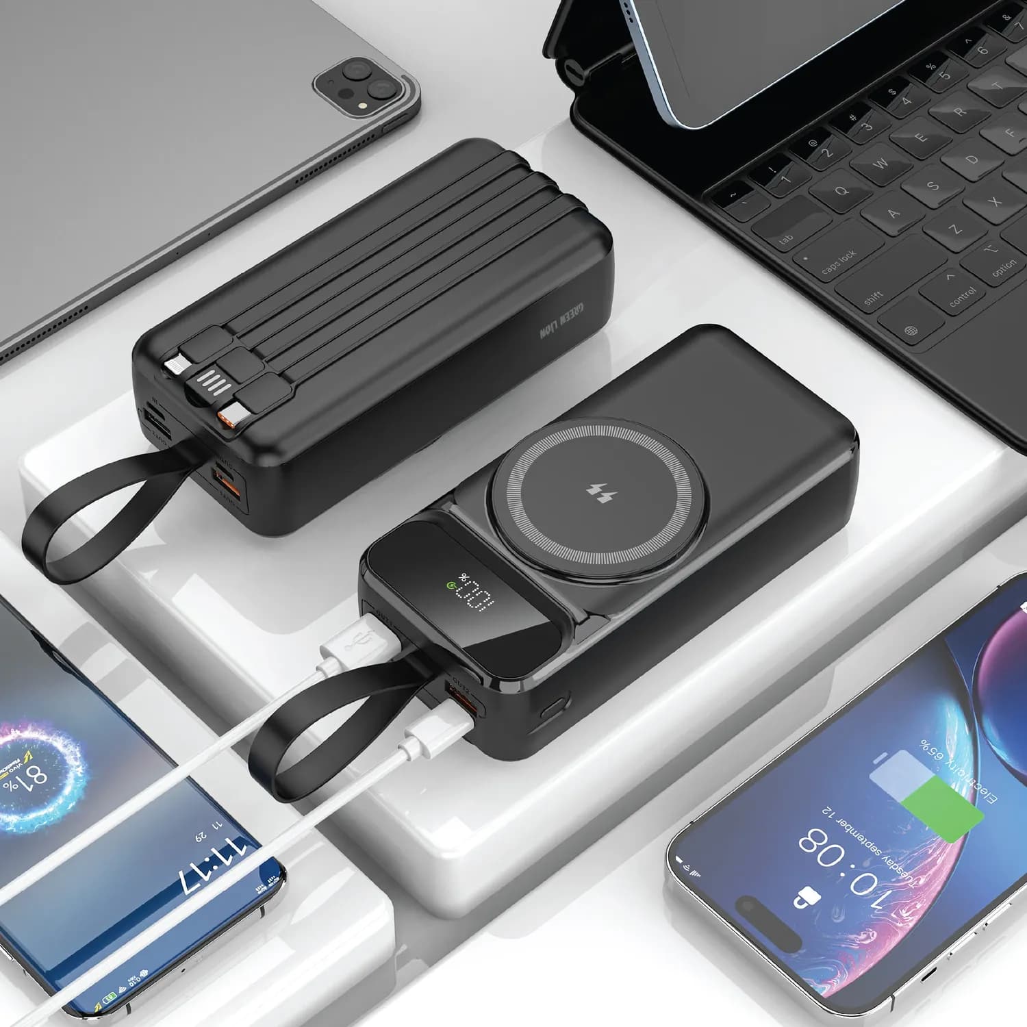 Green Lion Power Bank Everton 30000mAh PD 20W - Black 2