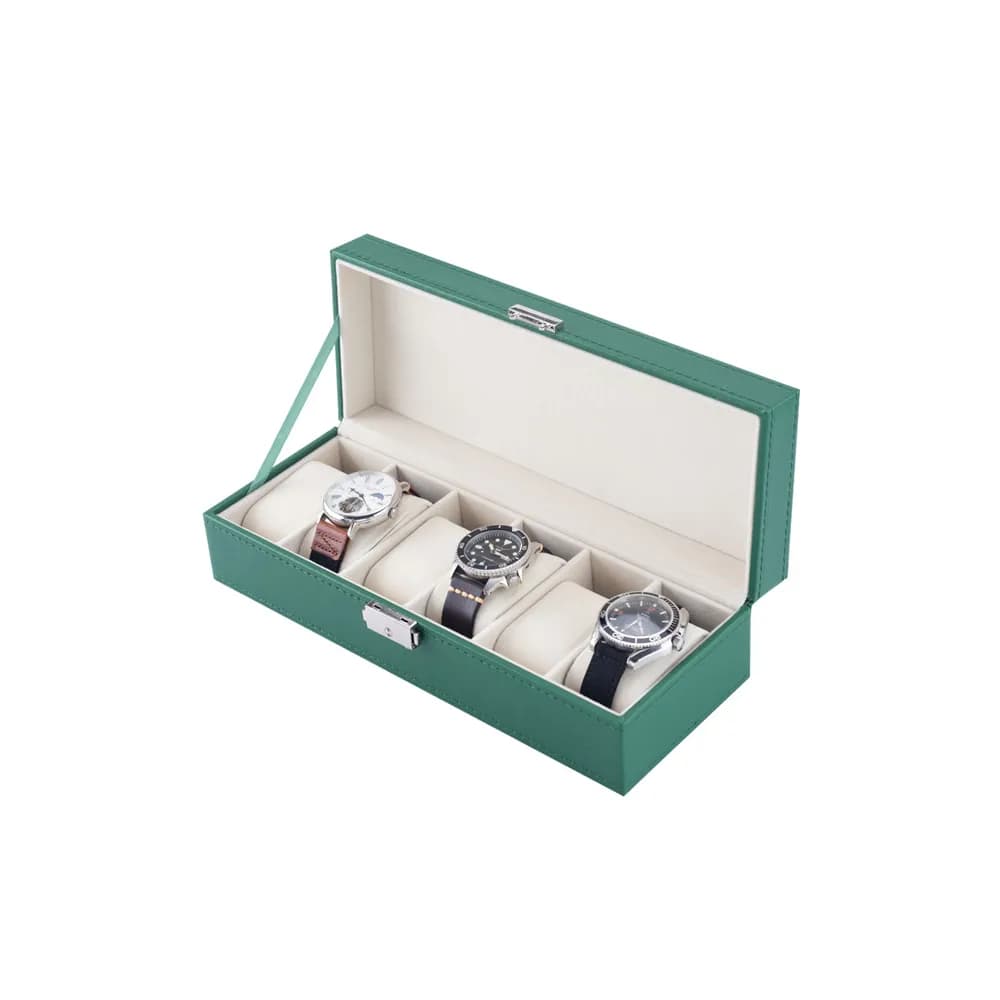 Green Lion Watch Box GNEWATBX6GN - 6 Slots, Green 2