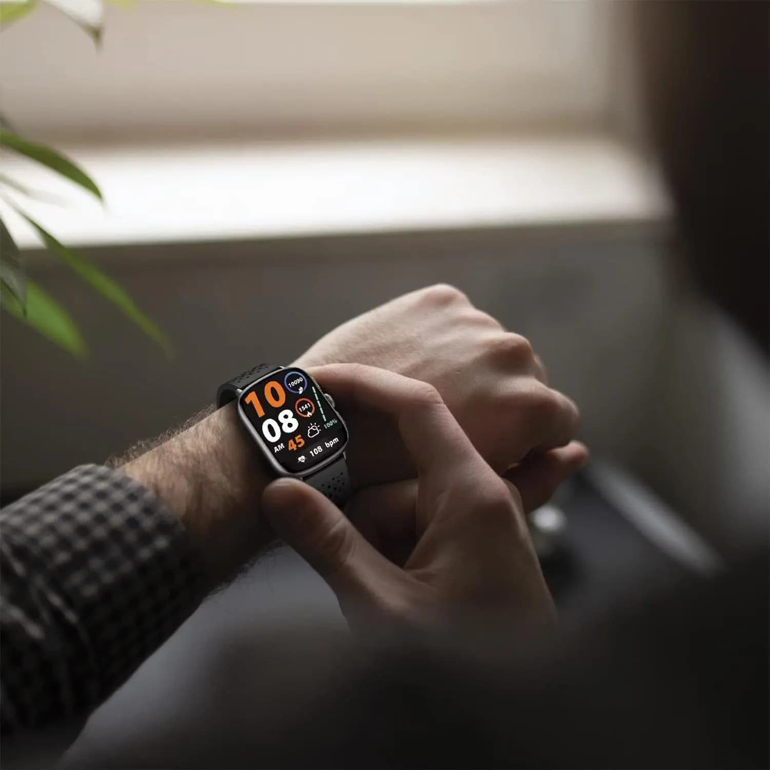 Green Lion GPS Smart Watch - Black 2