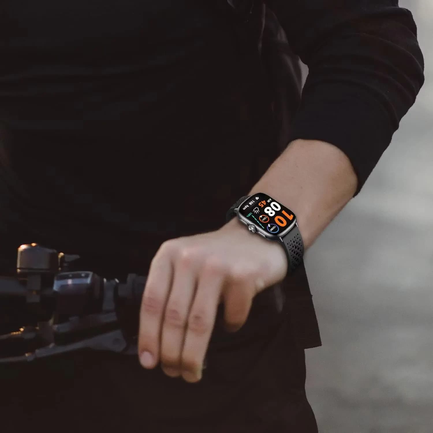 Green Lion GPS Smart Watch - Black 3