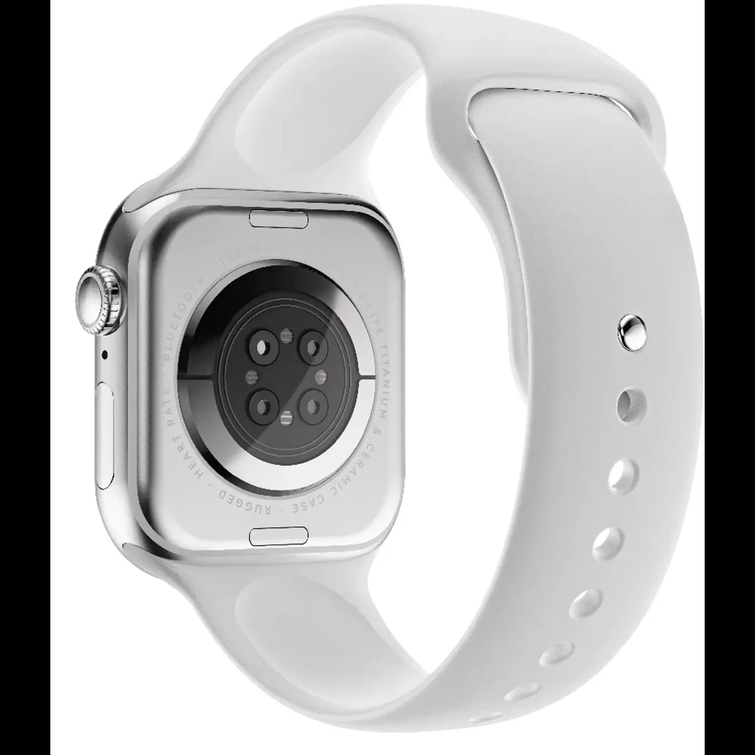 Green Lion Smart Watch Flex 46 - 2.06" IPS Display, Silver — Orange 5