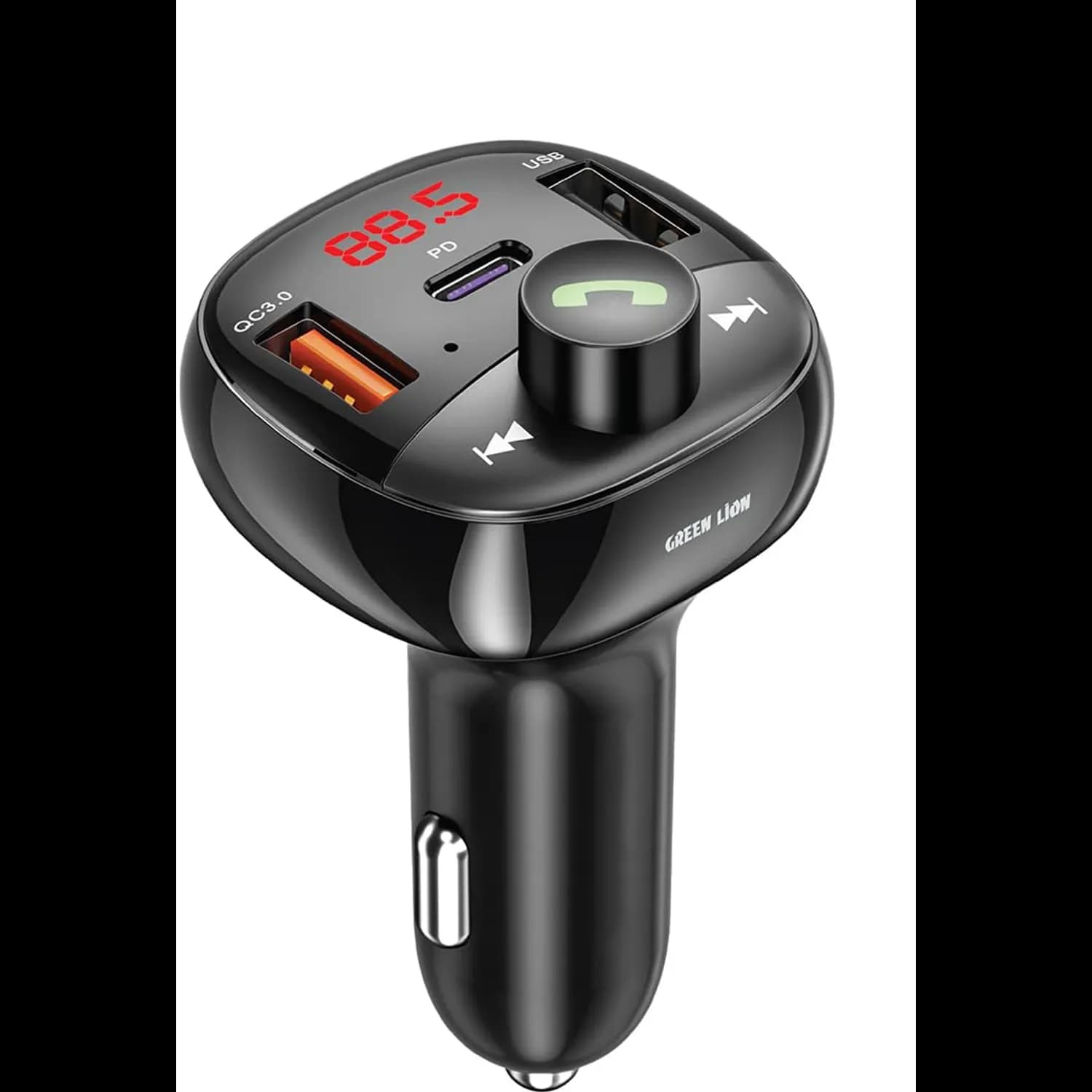 Green Lion FM Transmitter Flux Drive - PD 30W, Black 1