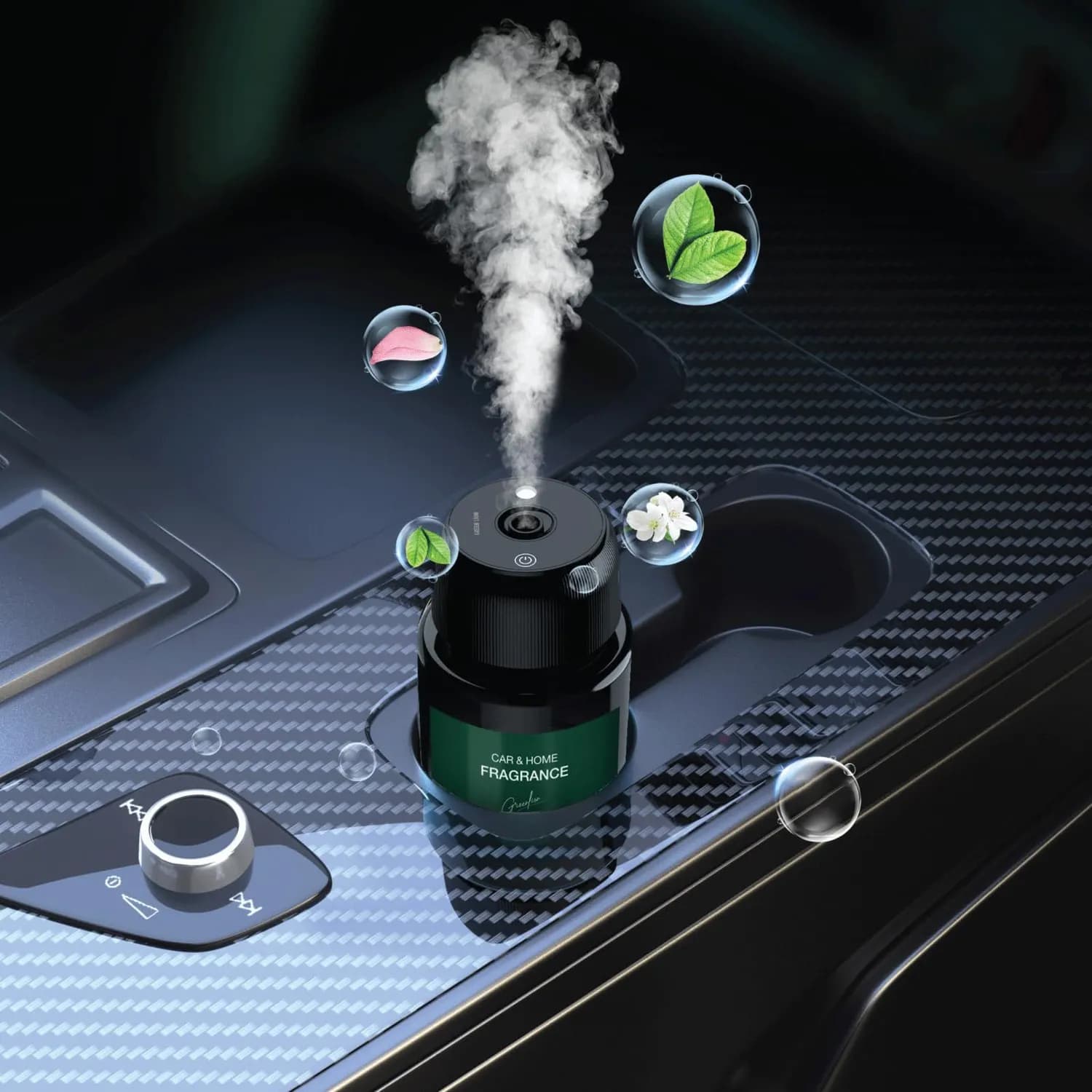 Green Lion Fingerprint Padlock - Quick Unlock, Waterproof, Black 2