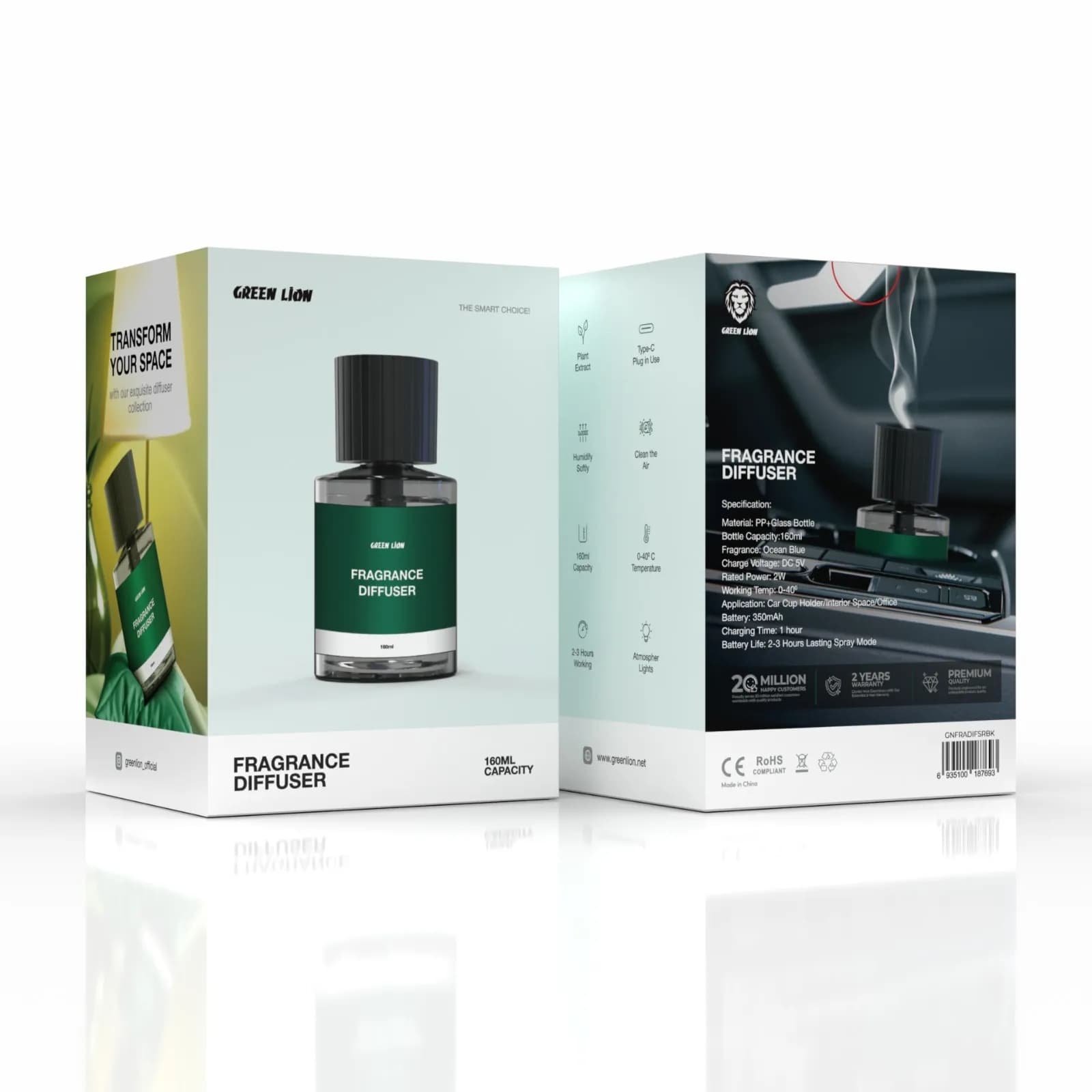 Green Lion Fragrance Diffuser 2