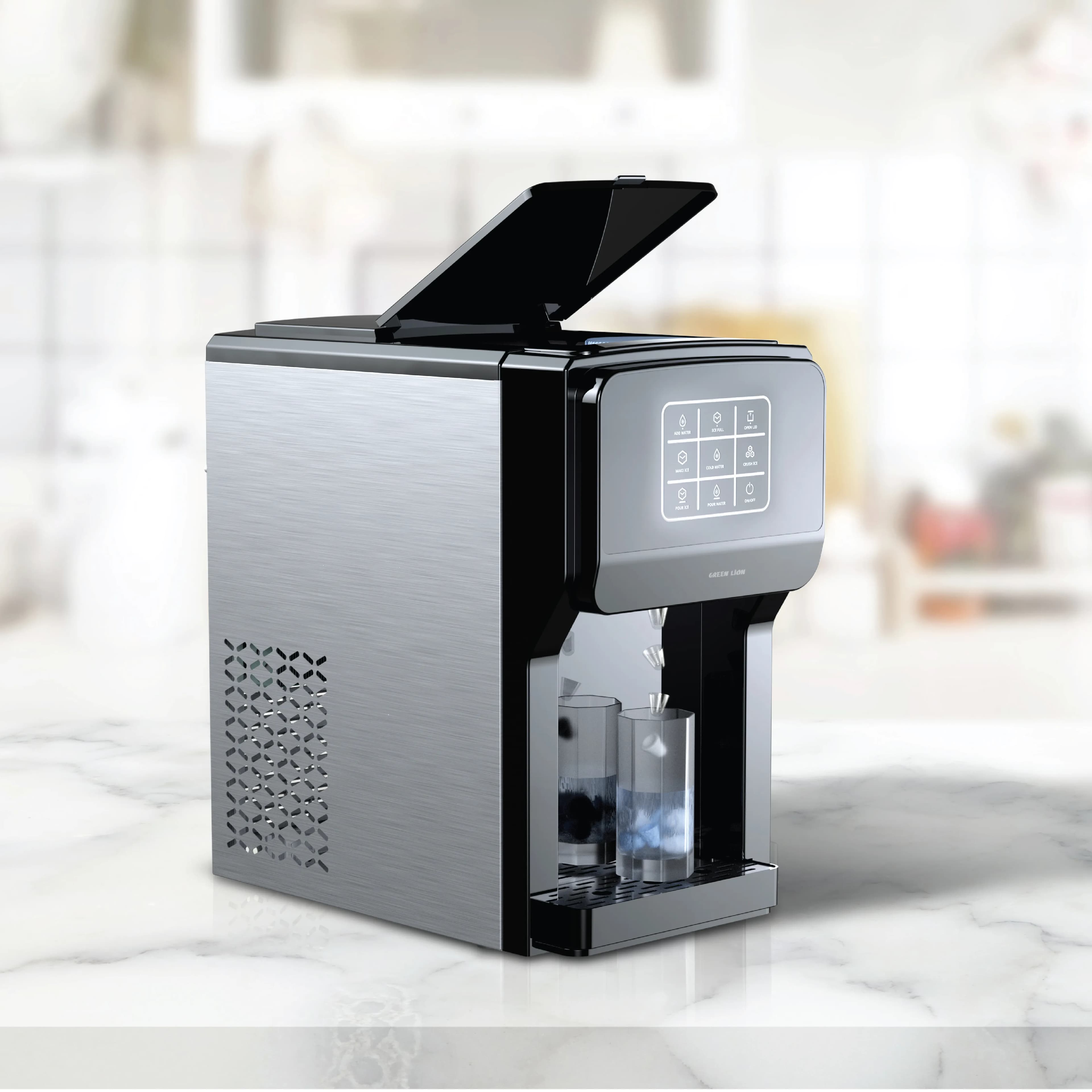 Green Lion Frosta 3 in 1 Ice Maker 5L - Black 1 Green Lion Frosta 3 in 1 Ice Maker 5L - Black 1