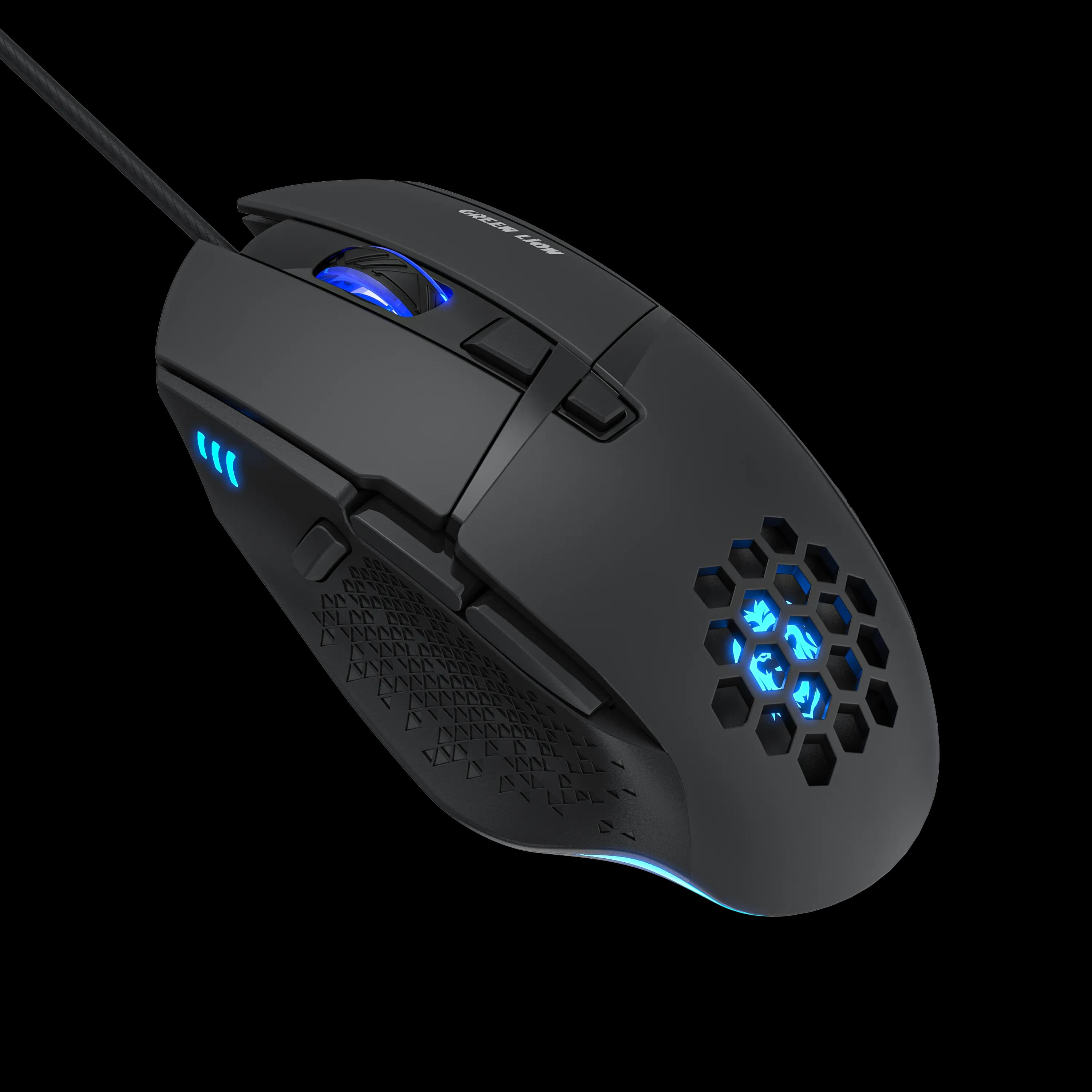 Green Lion G250 Gaming Mouse - Black 3