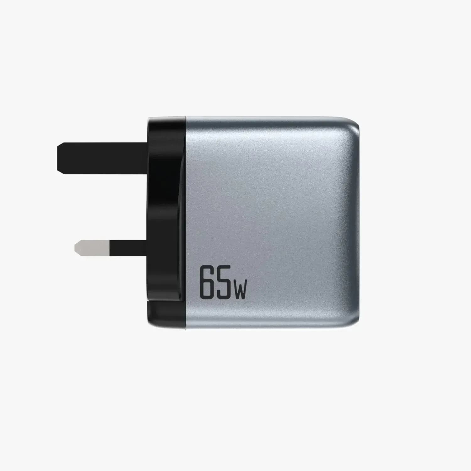 GREEN LION Wall Charger - 65W PD, Dual USB-C & USB-A, Grey — Gray 3