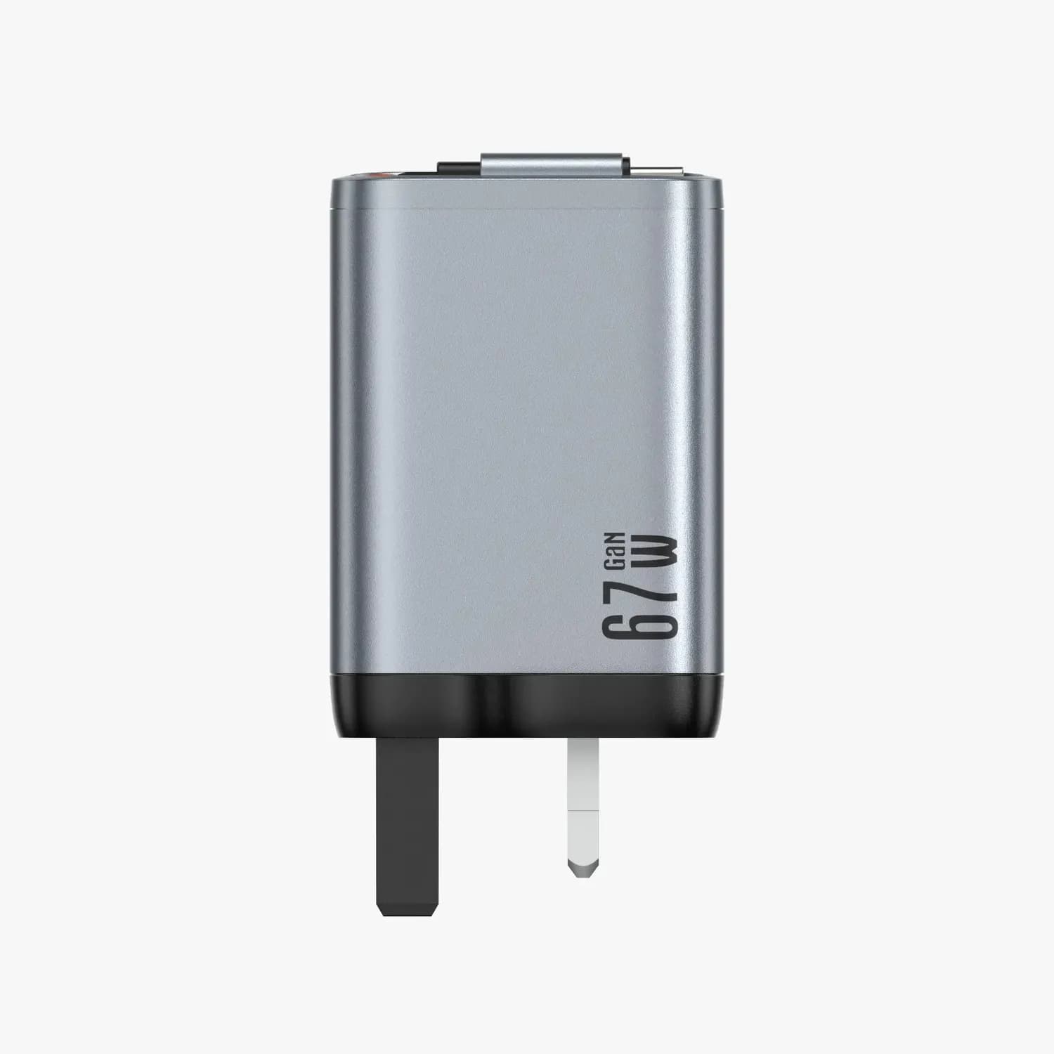Green Lion Charger - 67W PD Dual Port, Grey 4