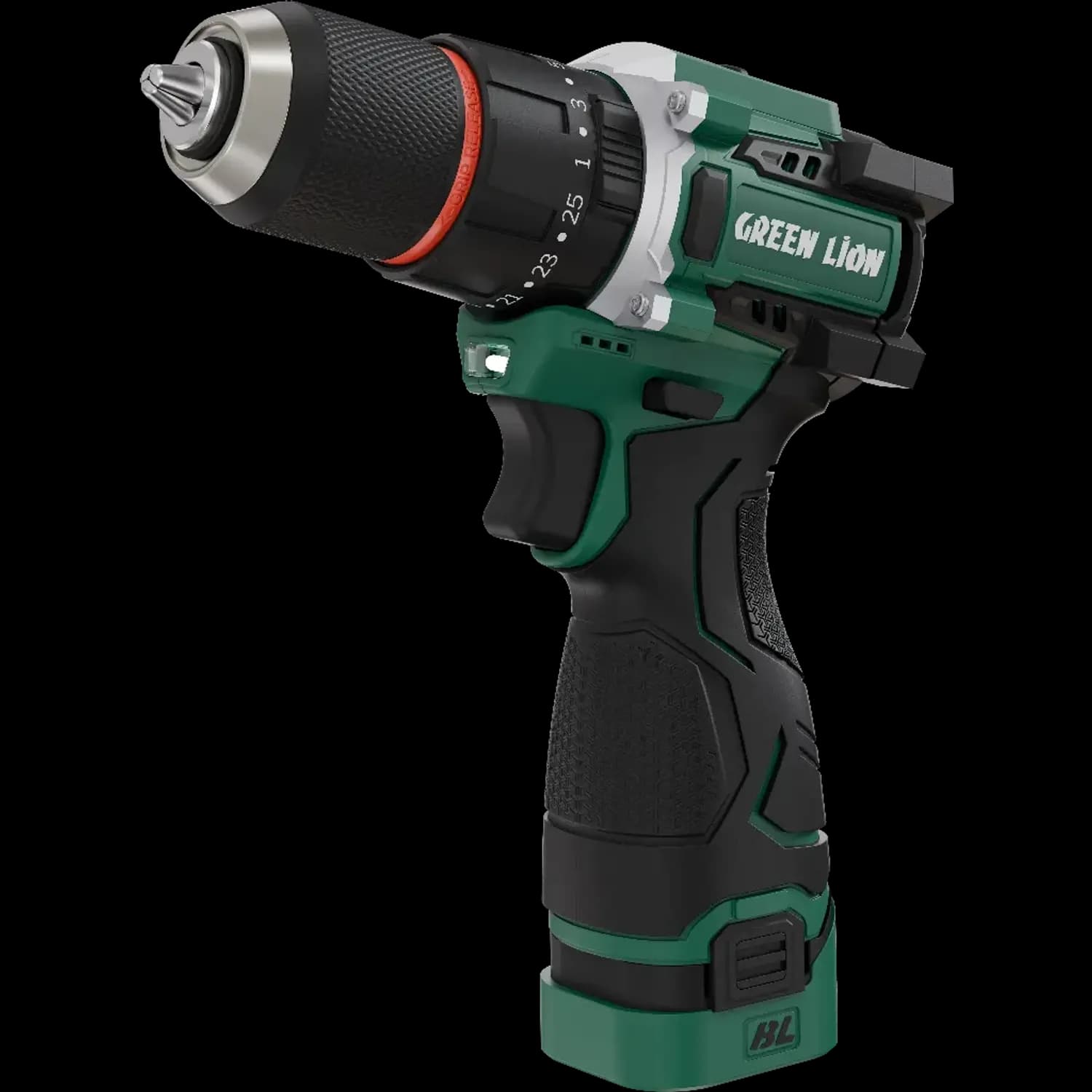 Green Lion Cordless Hammer Drill GD-15 Pro Drive - 2x18V 3.0Ah, Green 1 Green Lion Cordless Hammer Drill GD-15 Pro Drive - 2x18V 3.0Ah, Green 1