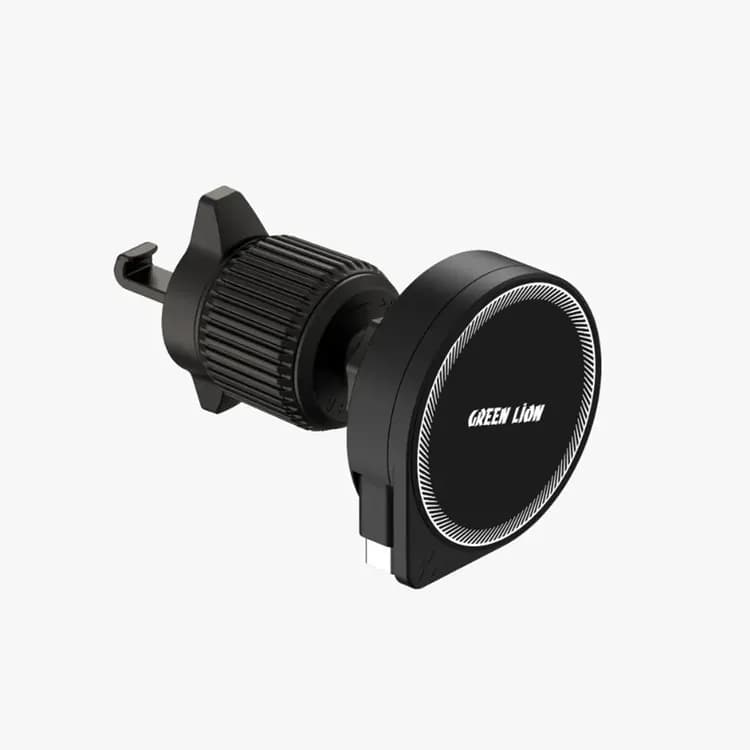 Green Lion Magno Flex Vacuum Suction Holder - 360° Rotation, Black 6