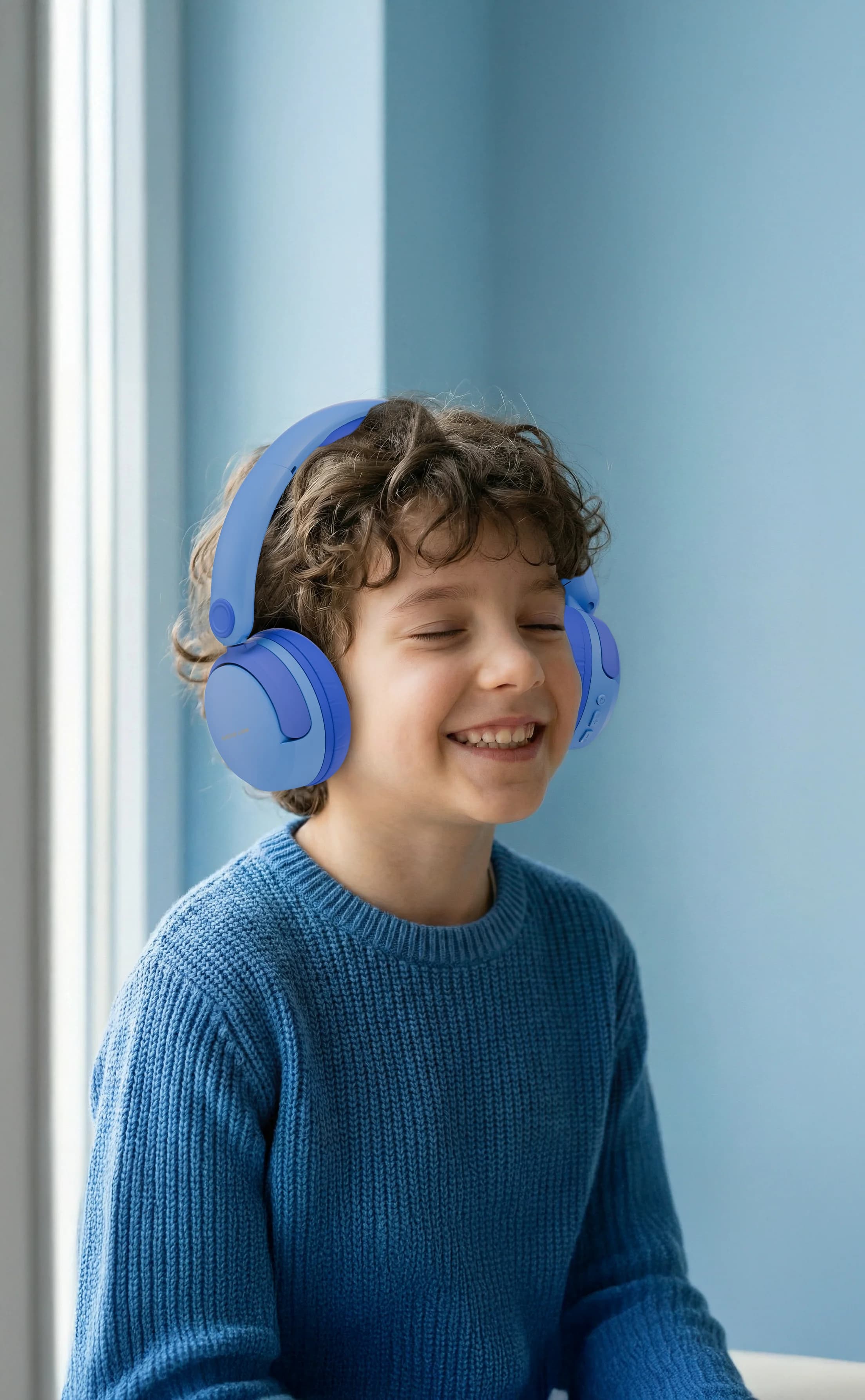 Green Lion Kids Headphones GK-700 - Bluetooth V6.0, Blue — Pink 5