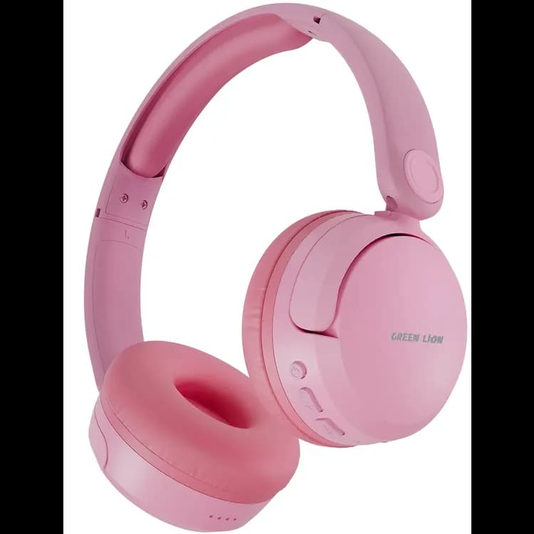 Green Lion Kids Headphones GK-700 - Bluetooth V6.0, Blue — Pink 1 Green Lion Kids Headphones GK-700 - Bluetooth V6.0, Blue — Pink 1